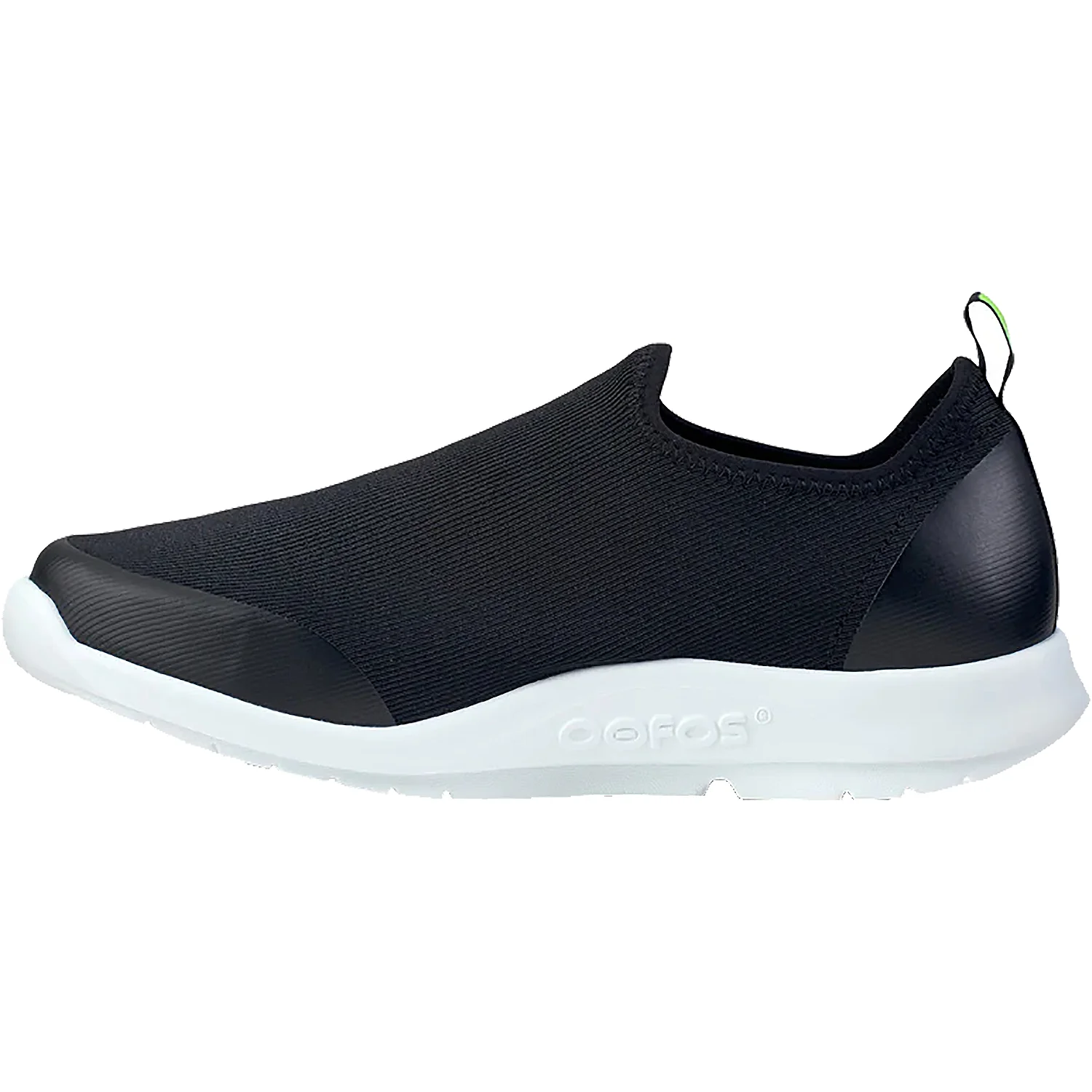 OOFOS OOmg Sport Low Women's Recovery Shoes White/Black Mesh - Image 3