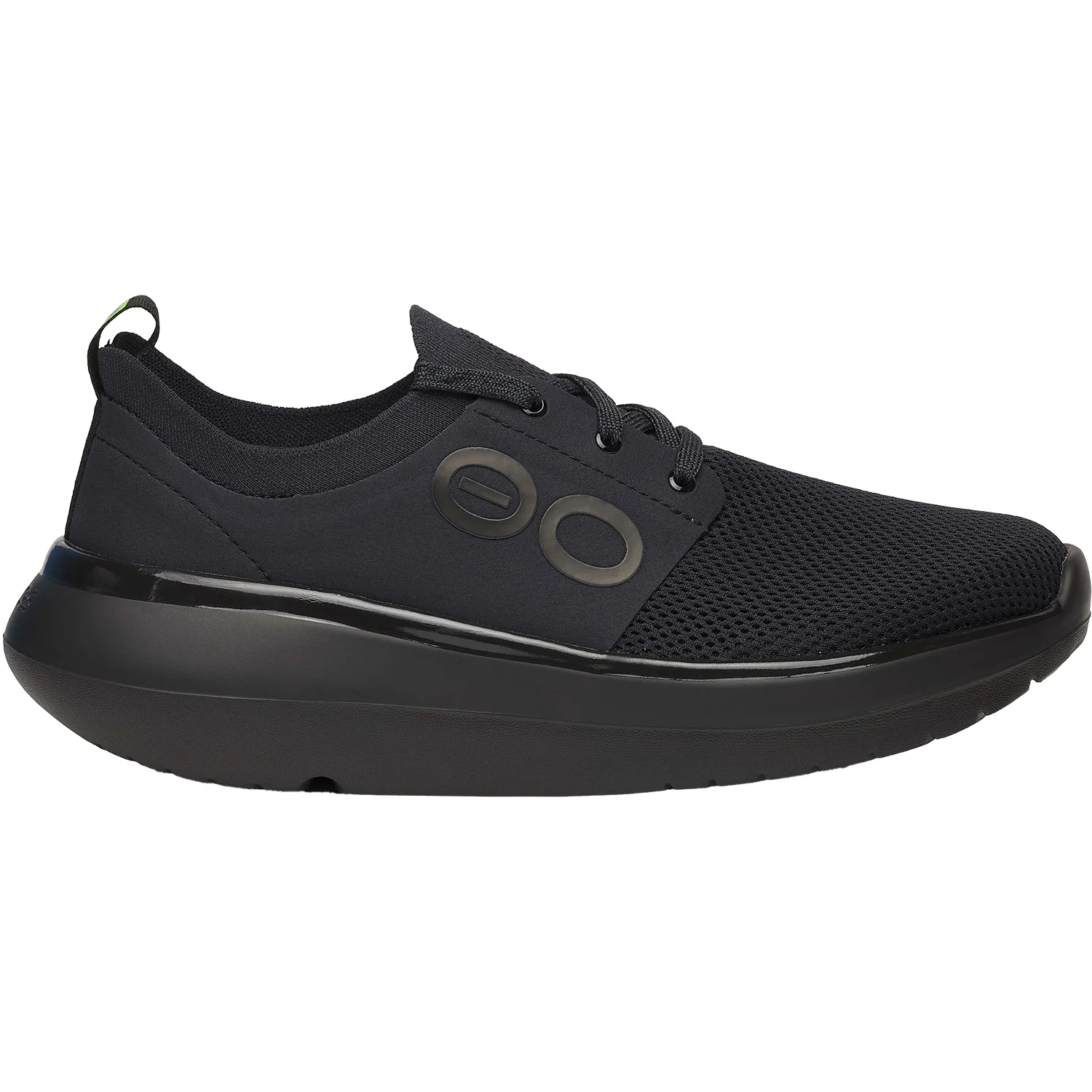 Oofos Oomy Stride Women's Recovery Black/Black Synthetic