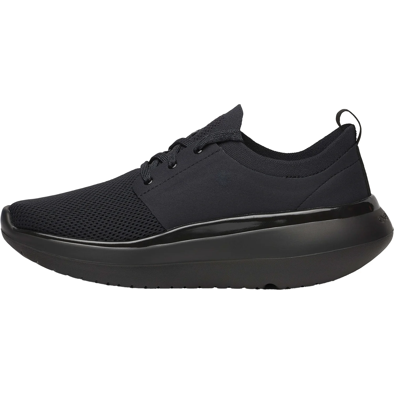 Oofos Oomy Stride Women's Recovery Black/Black Synthetic - Image 3