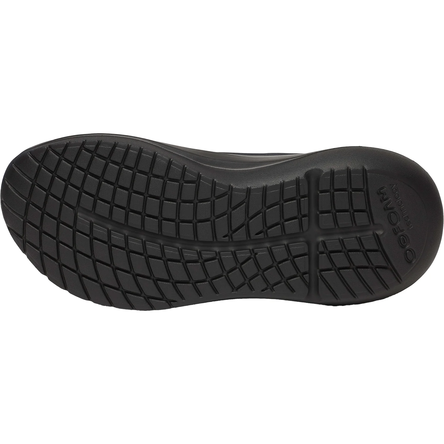 Oofos Oomy Stride Women's Recovery Black/Black Synthetic - Image 4