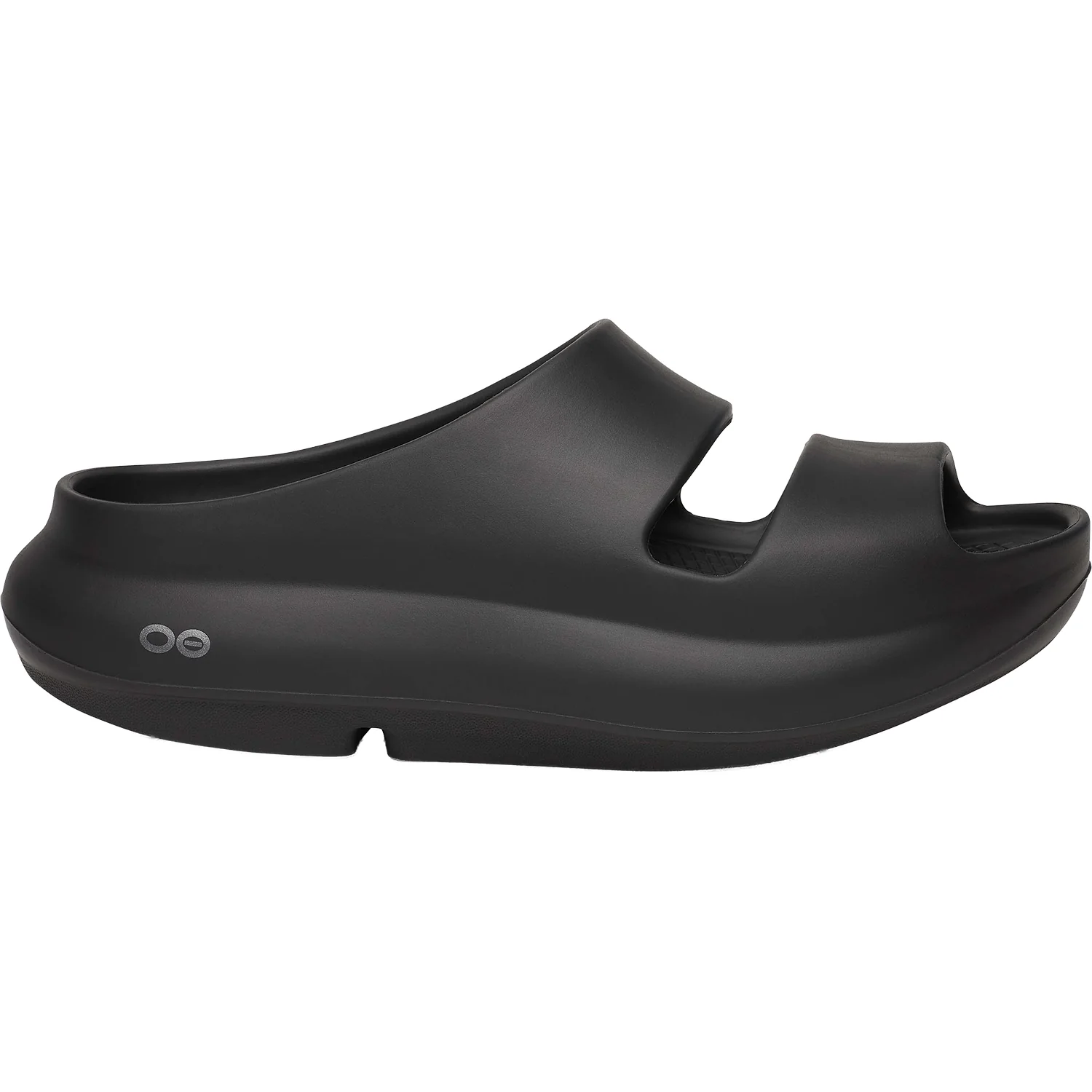 Oofos OOyea Women's Recovery Slide Sandals Black