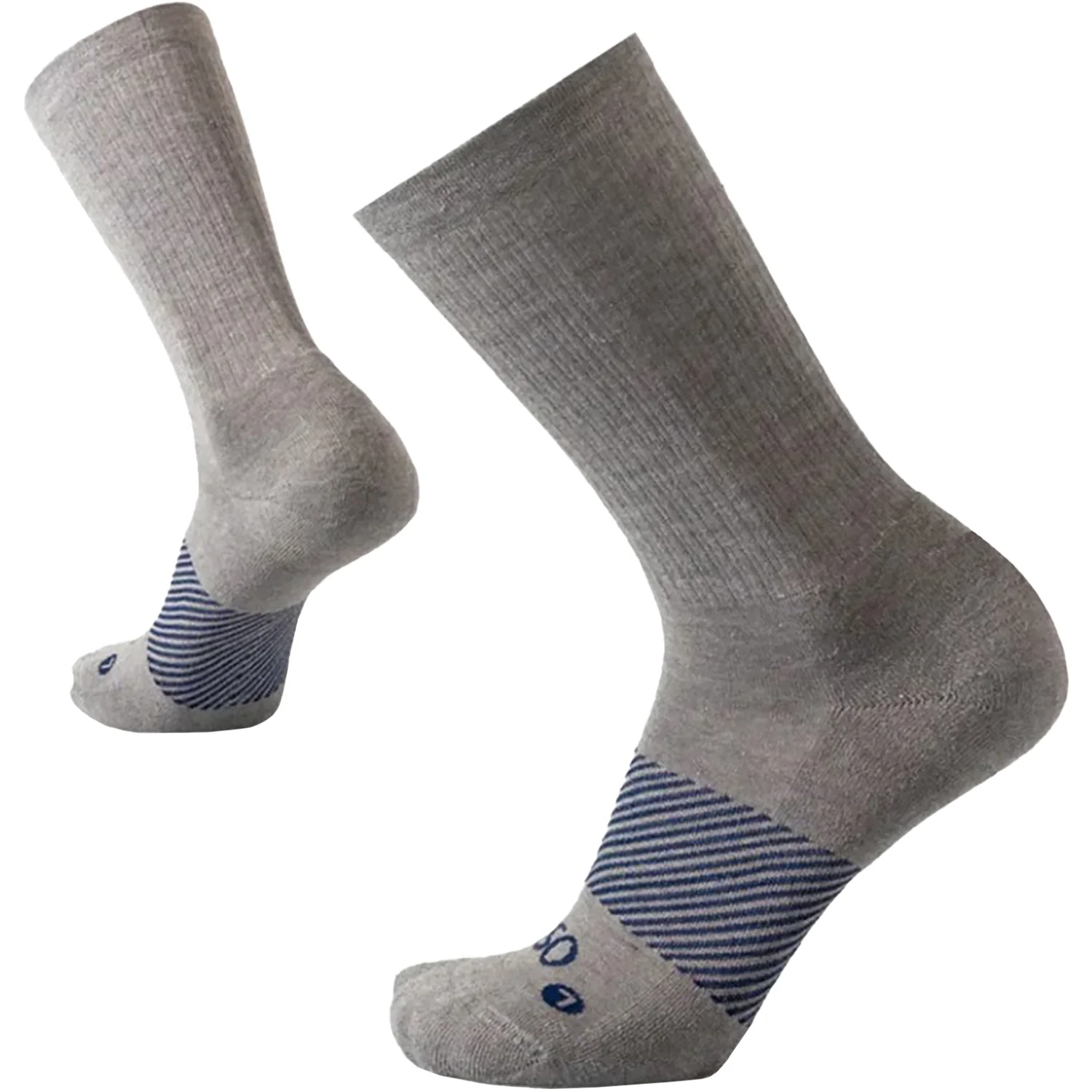 OS1st Wicked Comfort Crew Merino Wool Women's Socks Grey