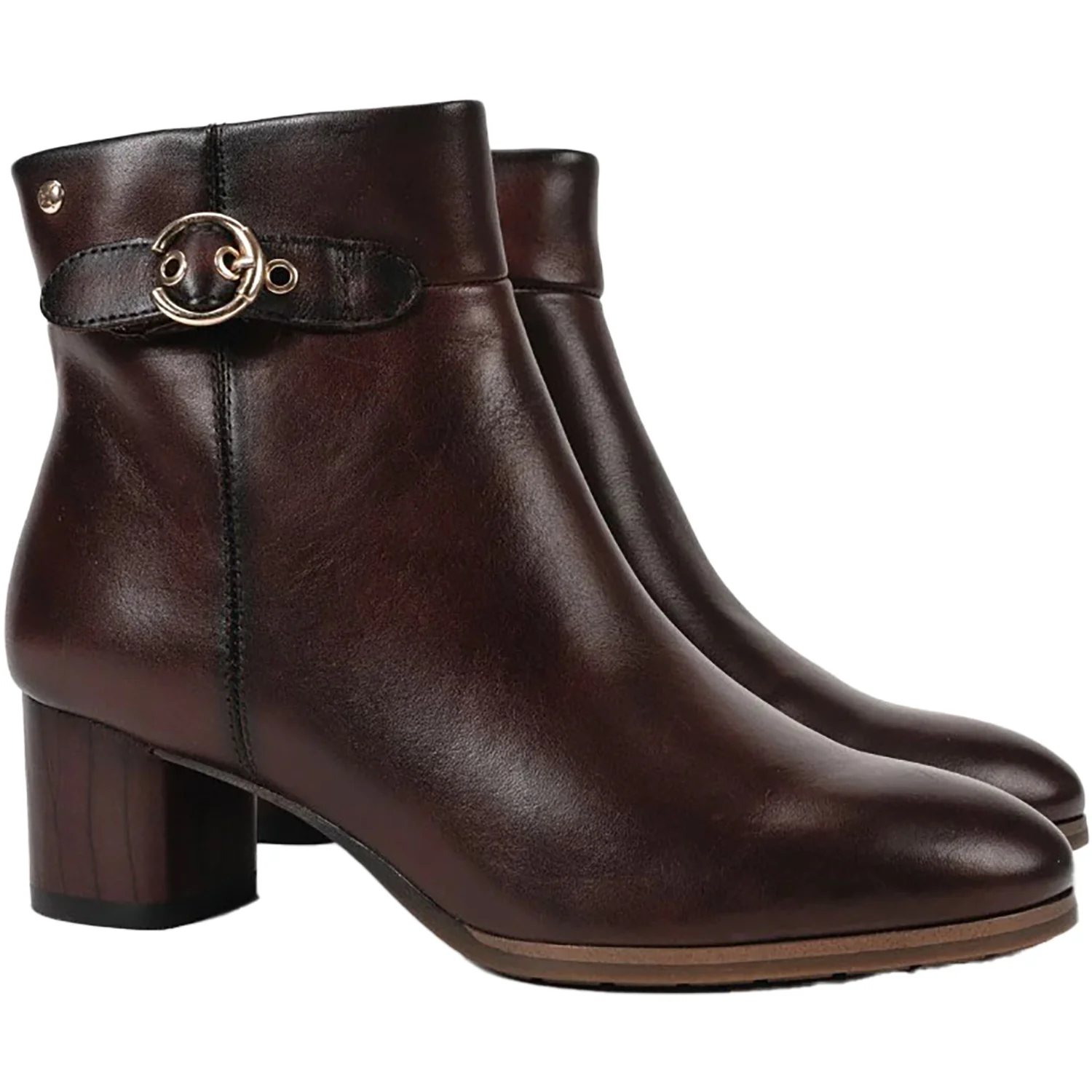 Pikolinos Calafat W1Z-8588 Women's Boots Caoba Leather - Image 2