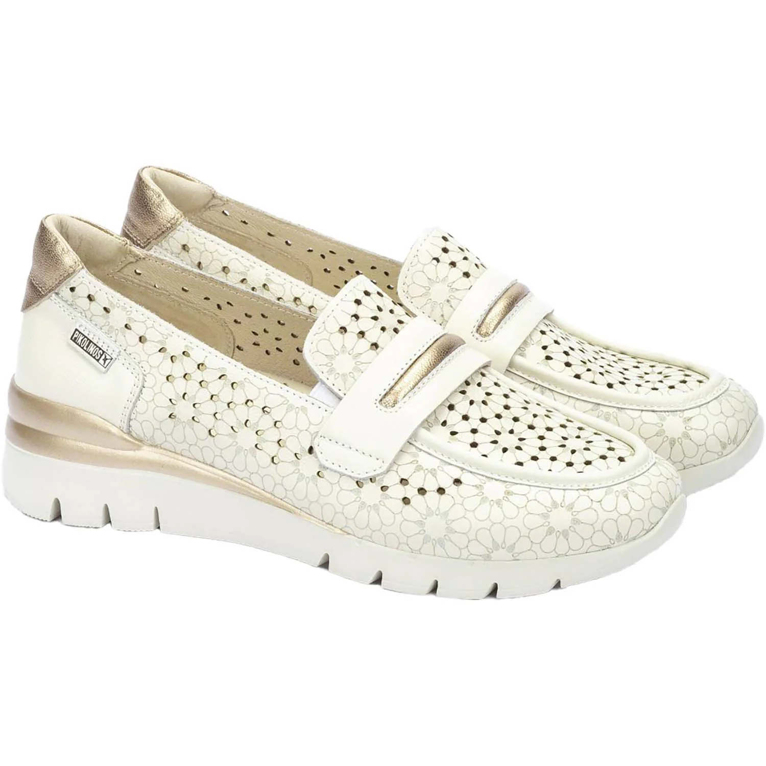 Pikolinos Cantabria W4R-6518C1 Women's Loafers Nata Leather - Image 3