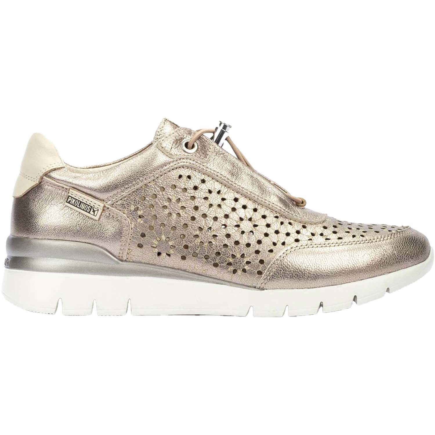 Pikolinos Cantabria W4R-6584CL Women's Slip On Sneakers Stone Leather