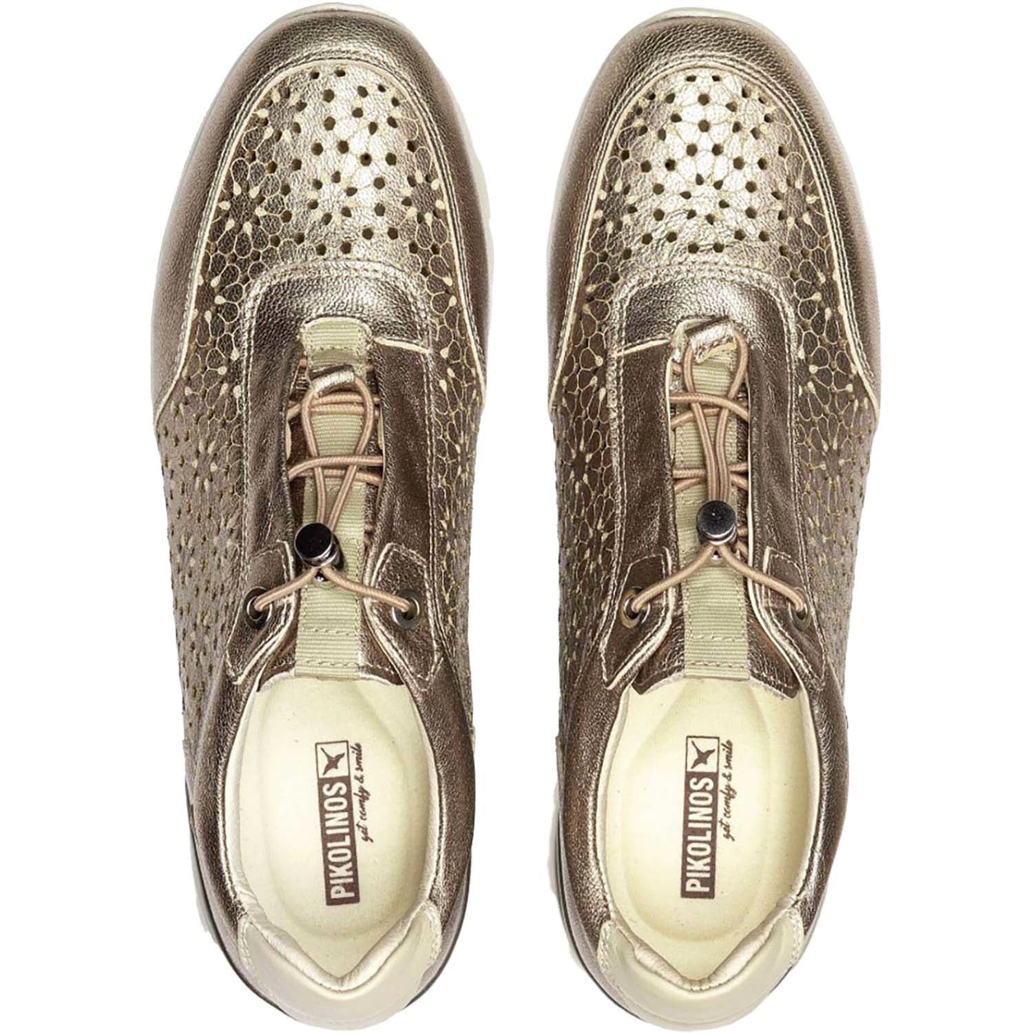 Pikolinos Cantabria W4R-6584CL Women's Slip On Sneakers Stone Leather - Image 2