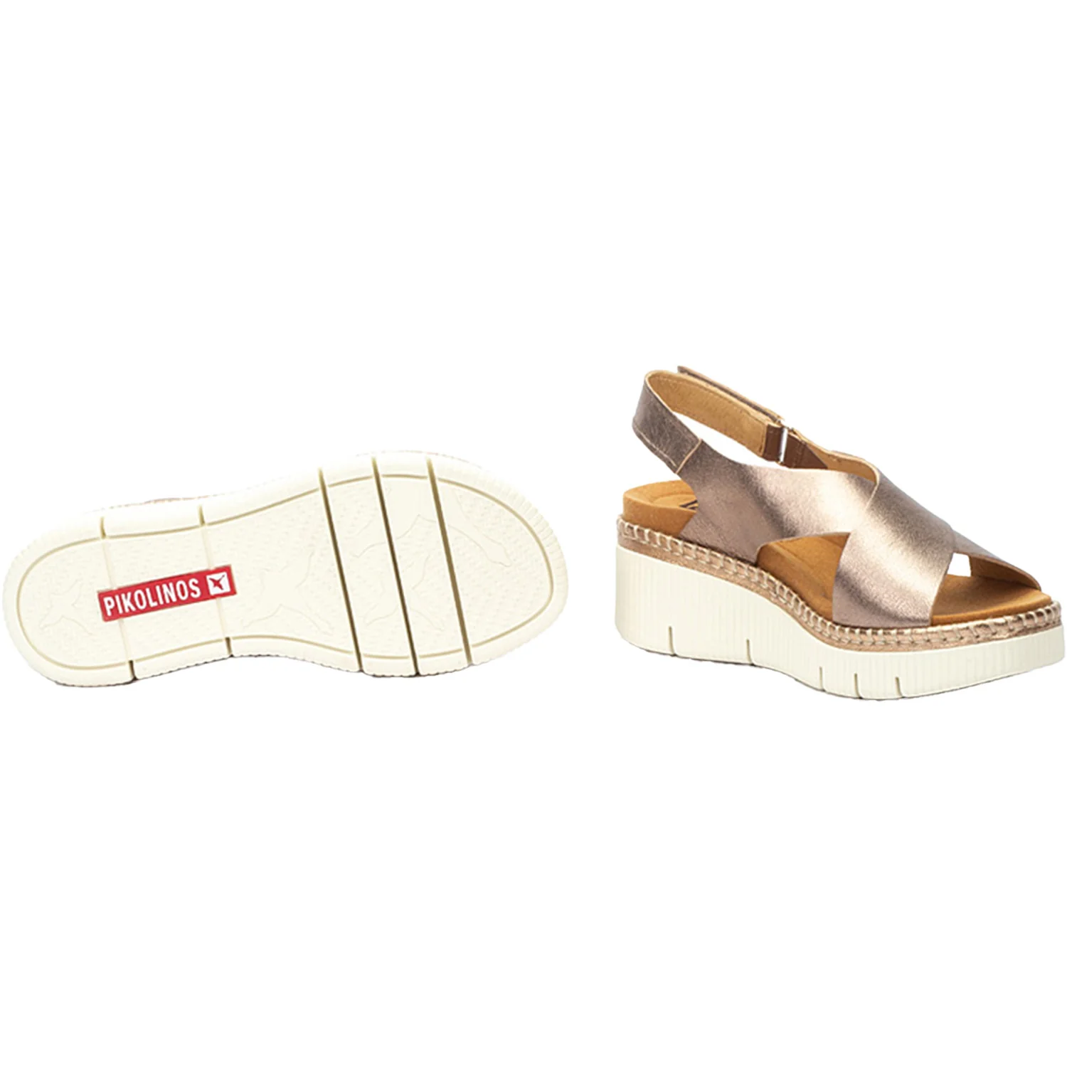 Pikolinos Gomera W0K-0606C1CL Women's Sandals Stone - Image 2