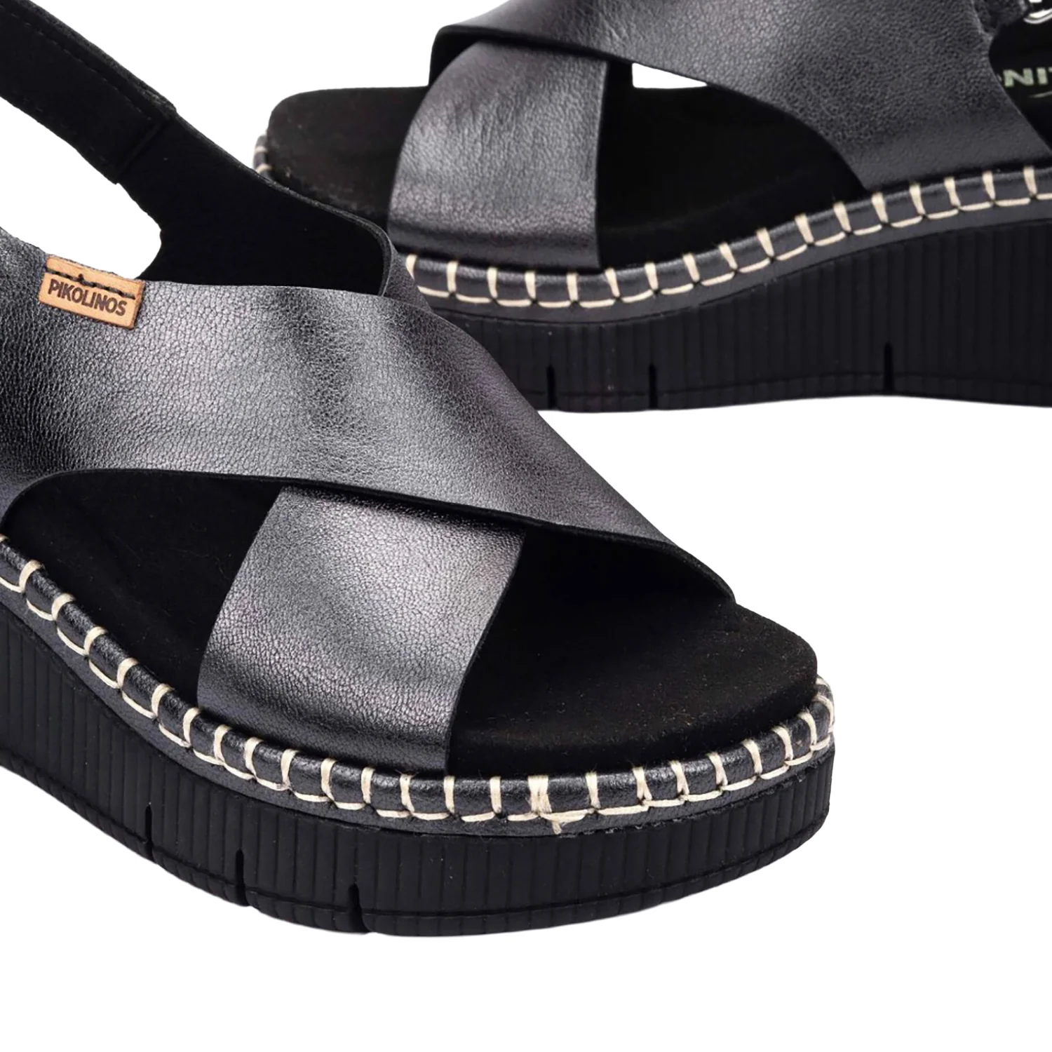 Pikolinos Gomera W0K-0606CLC1 Women's Wedge Sandals Calcita - Image 4