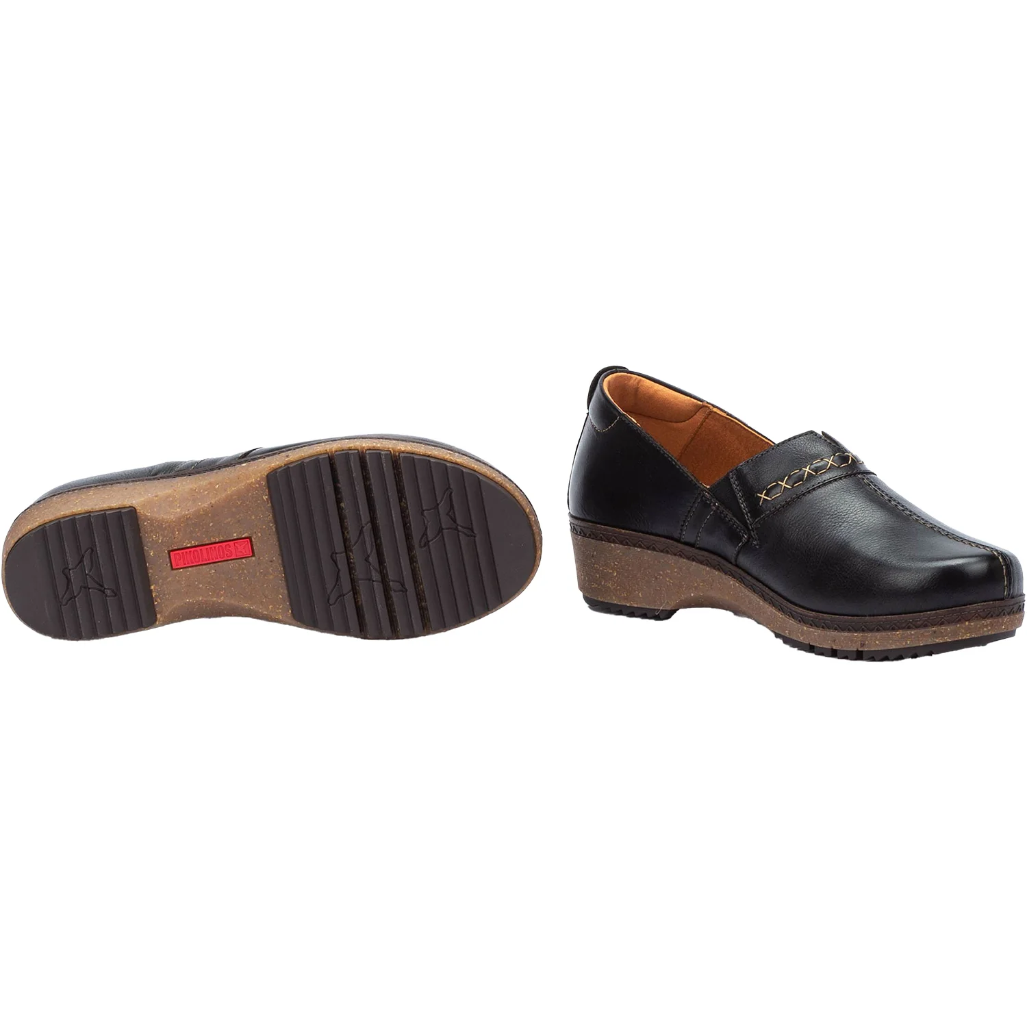 Pikolinos Granada W0W-3627 Women's Shoes Black Leather - Image 3