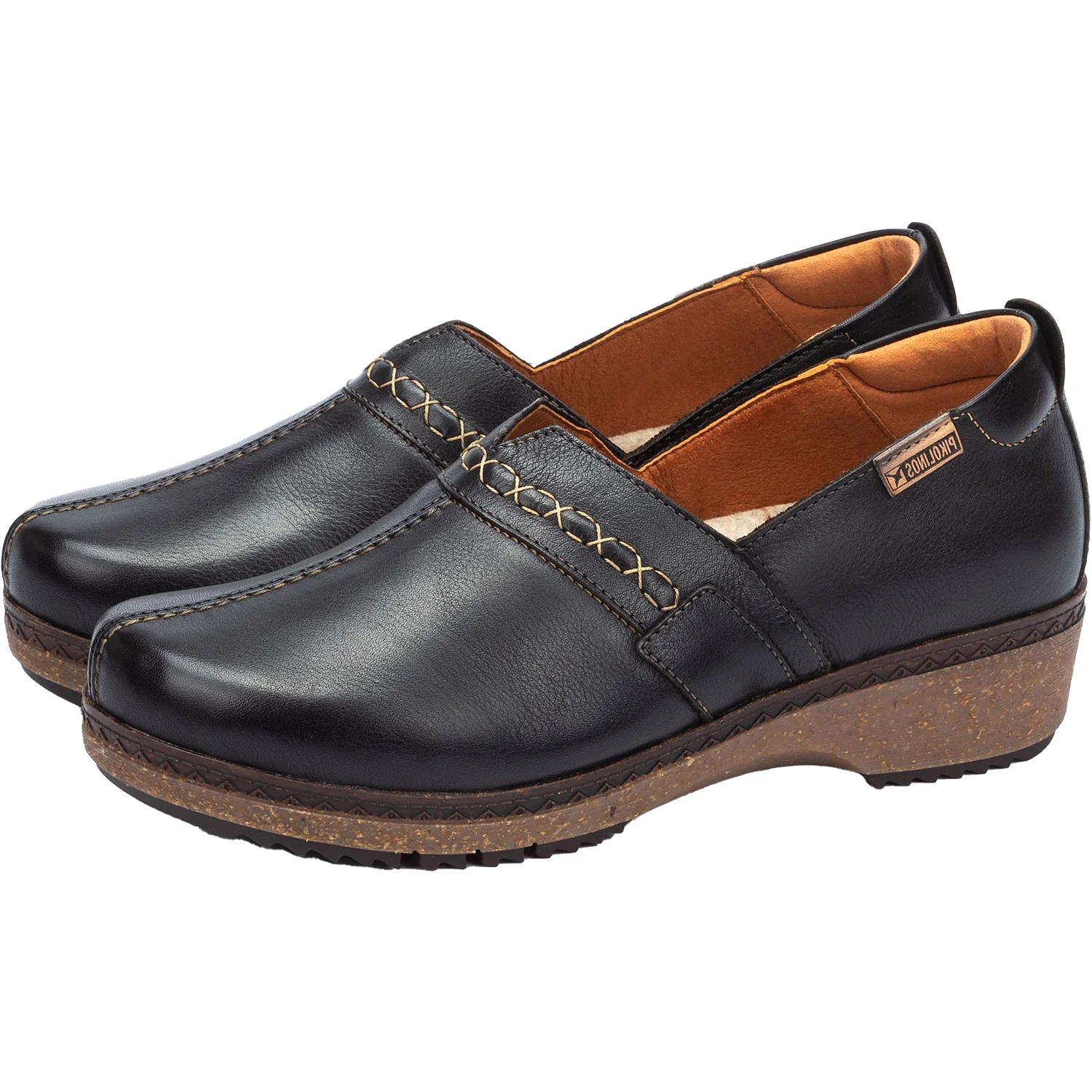 Pikolinos Granada W0W-3627 Women's Shoes Black Leather - Image 4