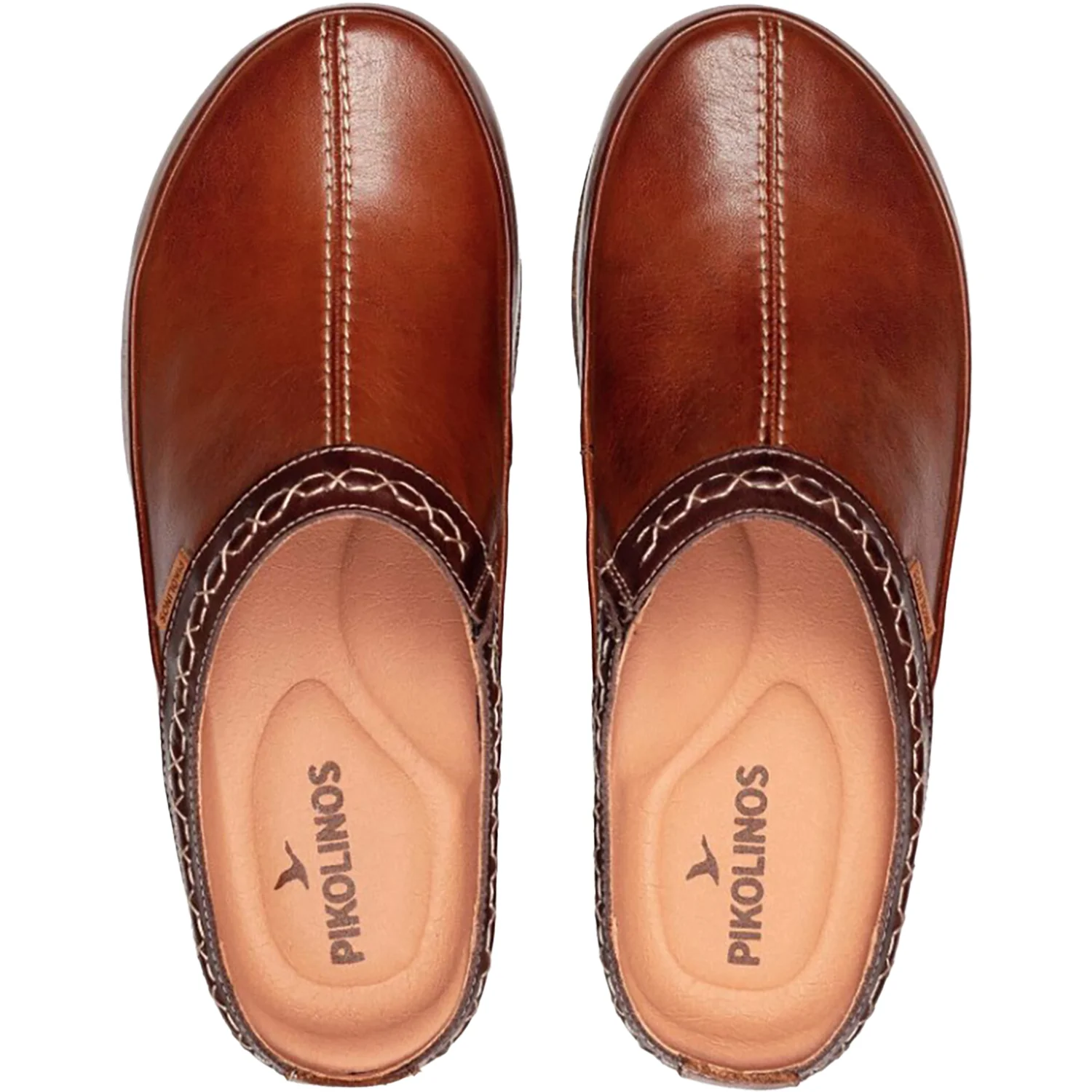 Pikolinos Granada W0W-3922C1 Women's Open Back Clogs Cuero Leather - Image 2