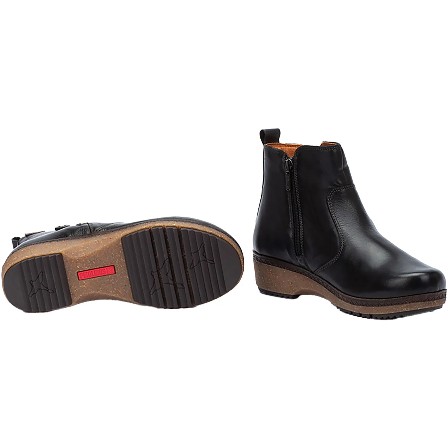 Pikolinos Granada W0W-8988 Women's Ankle Boots Black Leather - Image 3