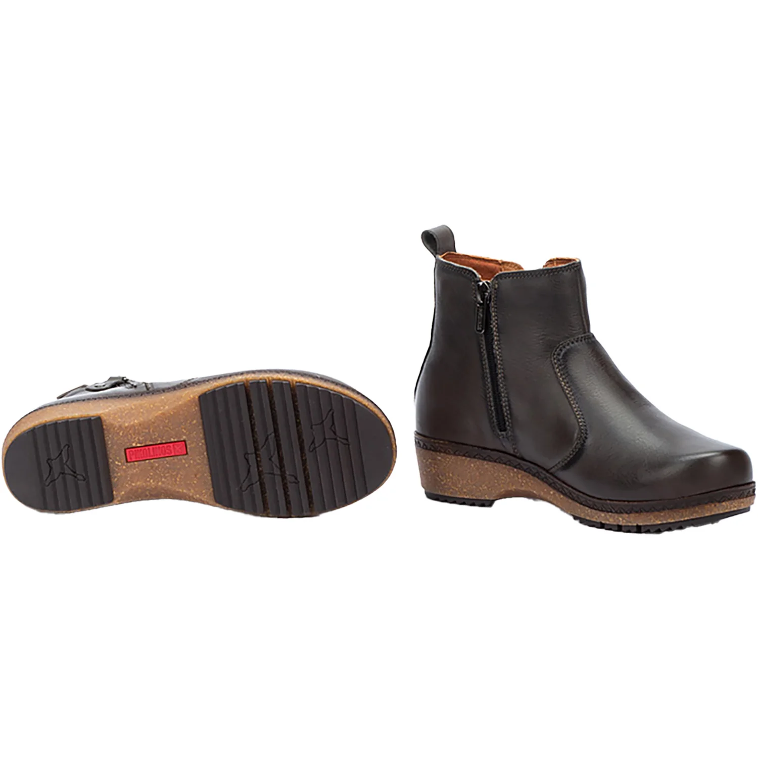 Pikolinos Granada W0W-8988 Women's Ankle Boots Lead Leather - Image 3