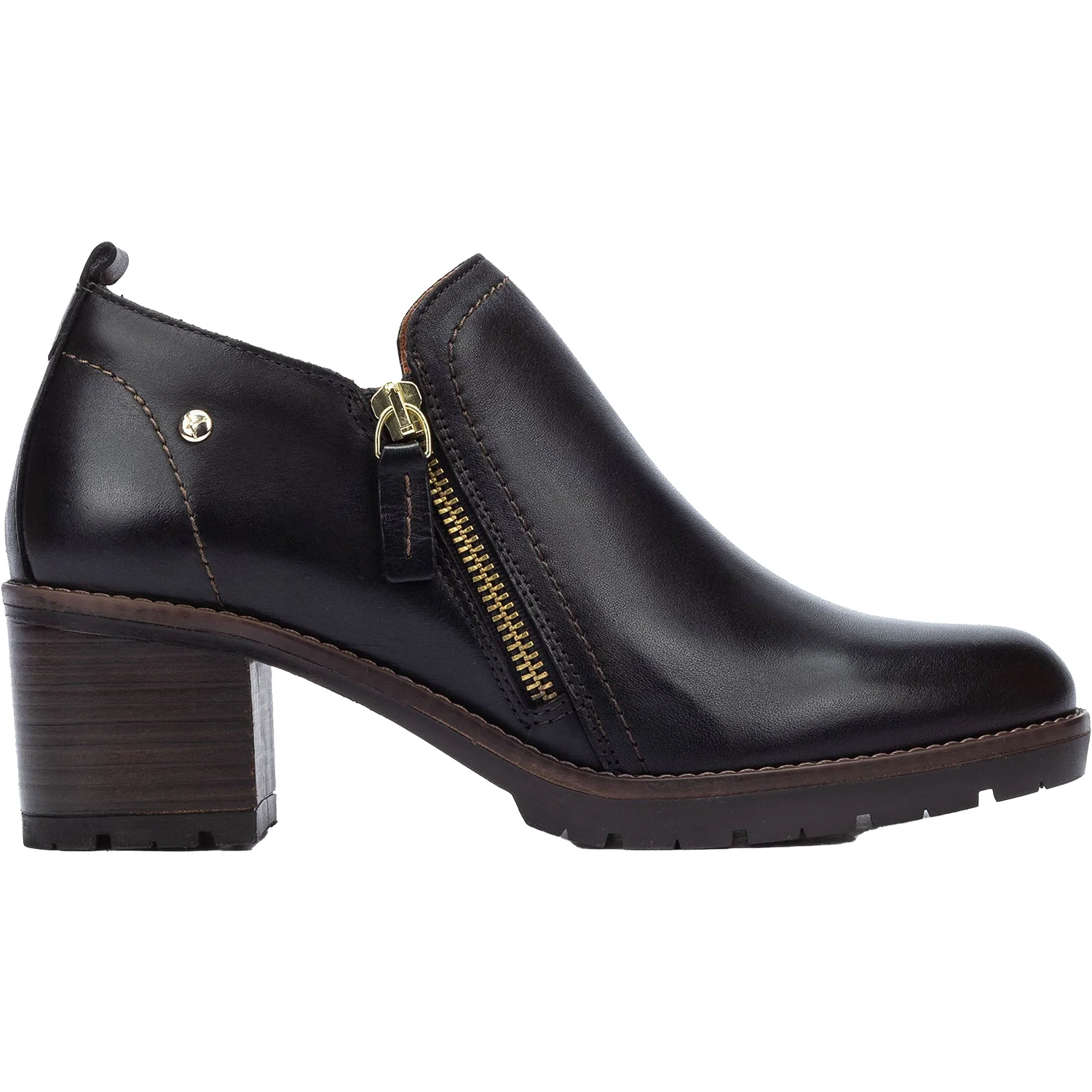 Pikolinos Llanes W7H-7563 Women's Shoes Black Leather