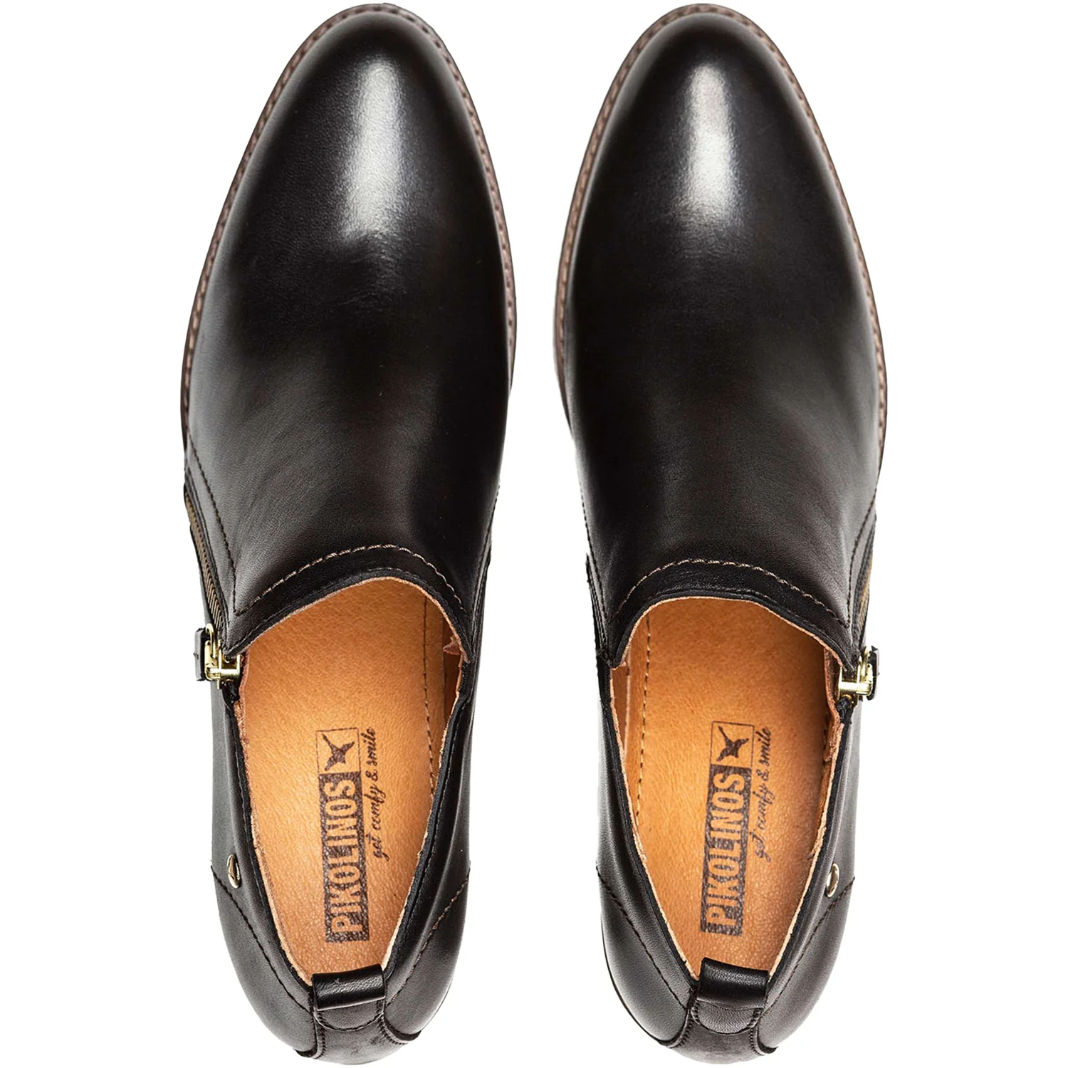 Pikolinos Llanes W7H-7563 Women's Shoes Black Leather - Image 2