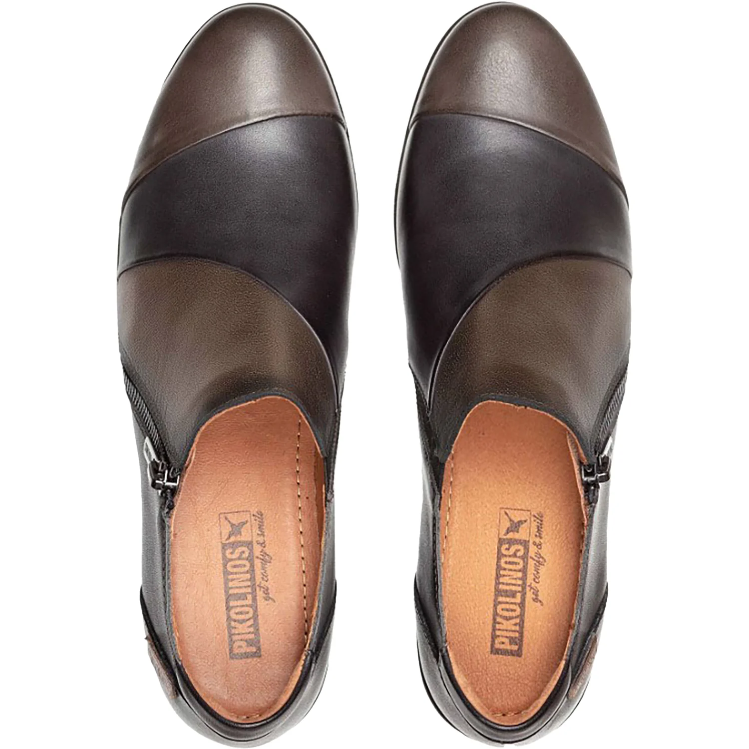 Pikolinos Málaga W6W-5673C3 Women's Slip On Shoes Lead Leather - Image 2