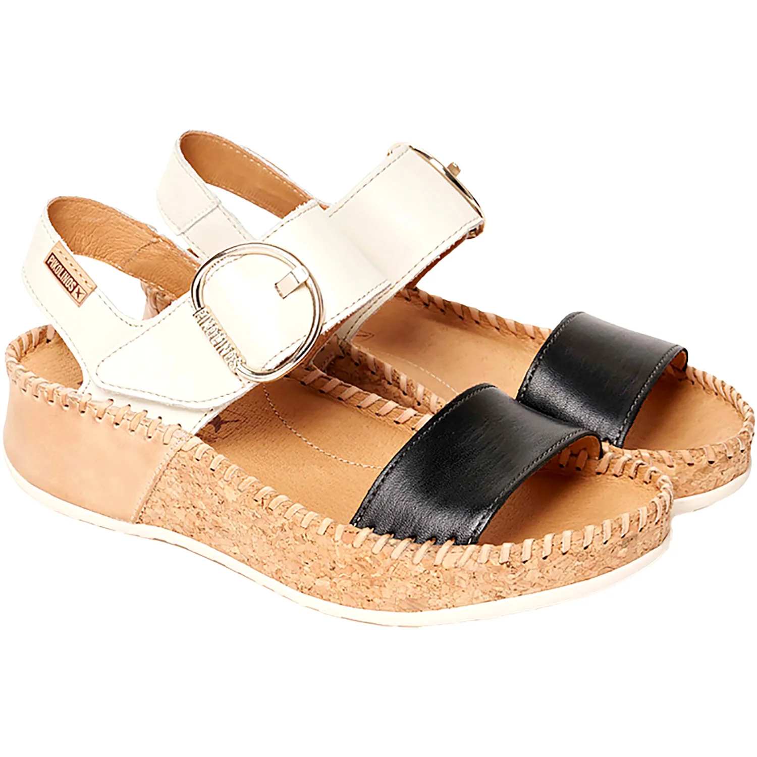 Pikolinos Marina W1C-0709C1 Women's Sandals Black/Nata - Image 3