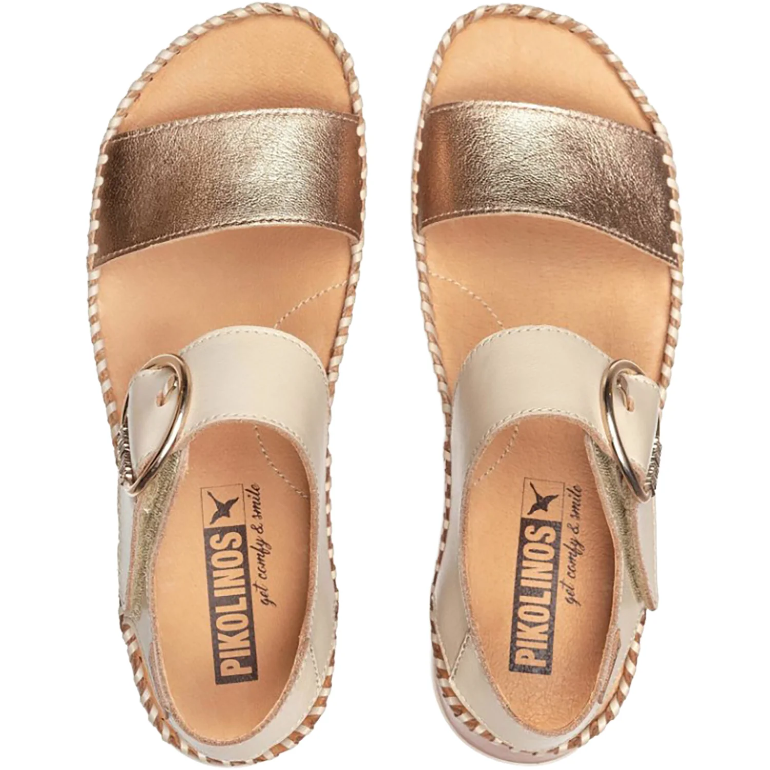 Pikolinos Marina W1C-0709CLC1 Women's Sandals Champagne - Image 2