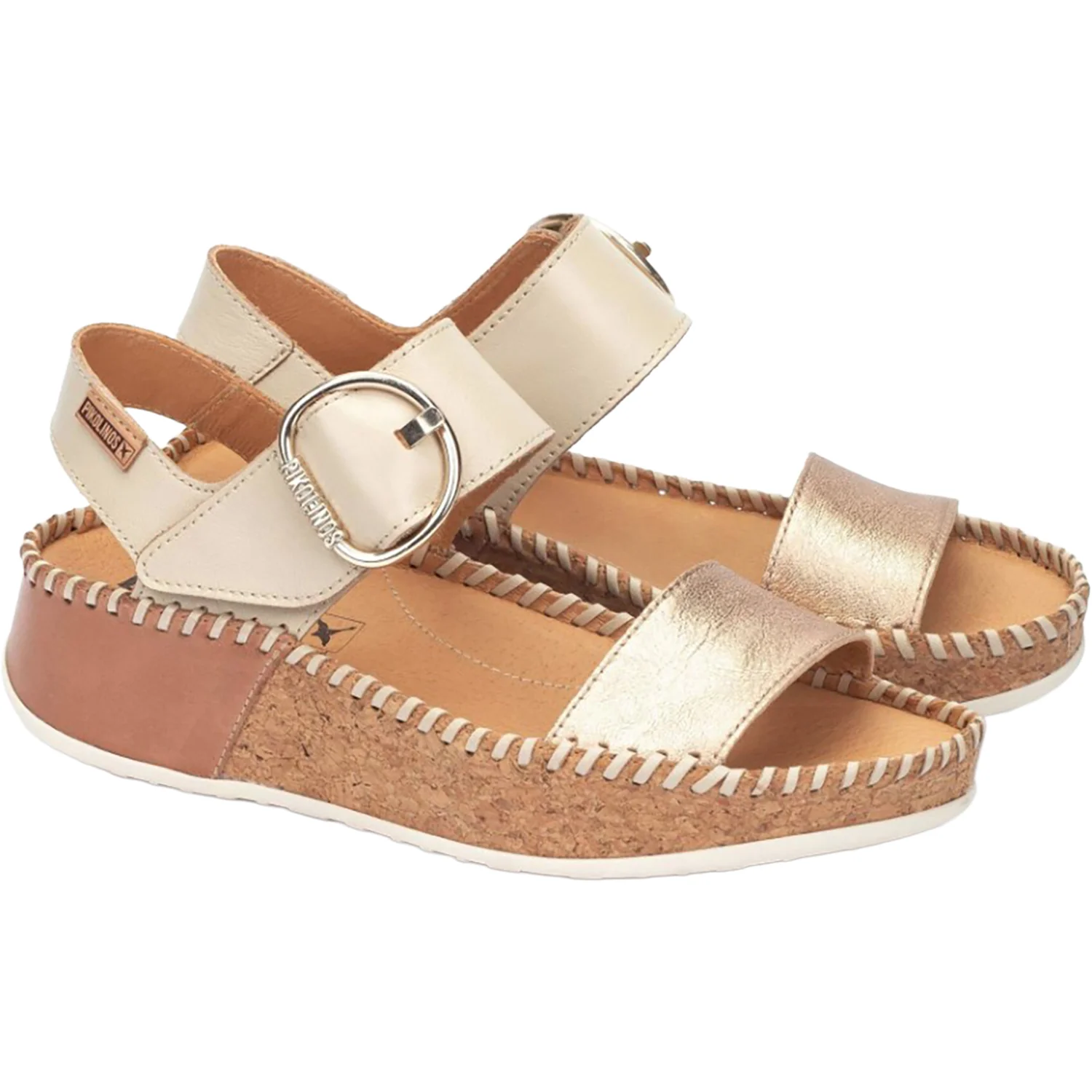Pikolinos Marina W1C-0709CLC1 Women's Sandals Champagne - Image 4