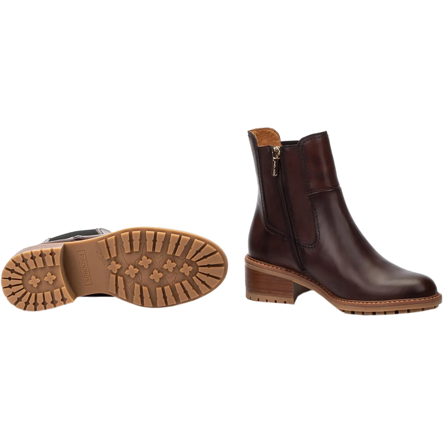 Pikolinos Medina W0D-8792 Women's Dressy Boots Booties Caoba - Image 2