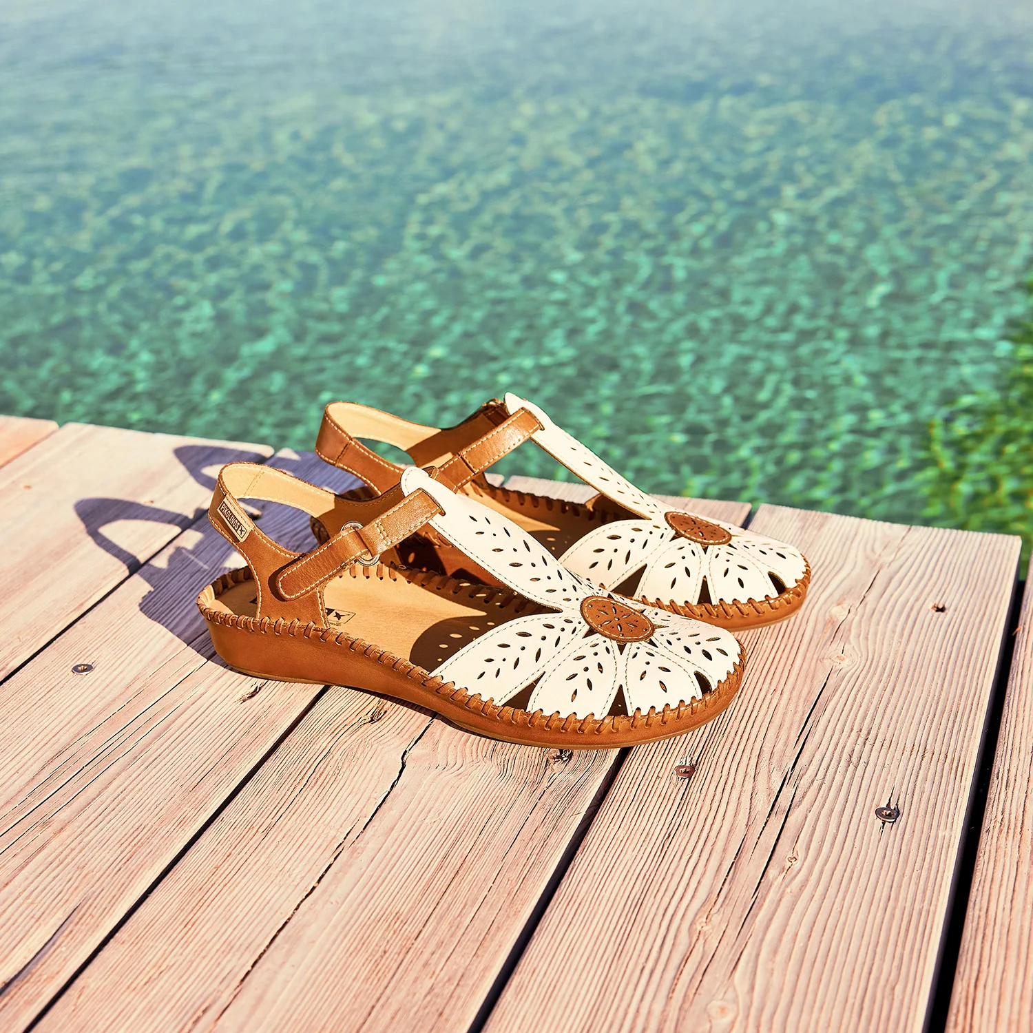 Pikolinos P Vallarta 655-0841C1 Women's Sandals Nata - Image 6