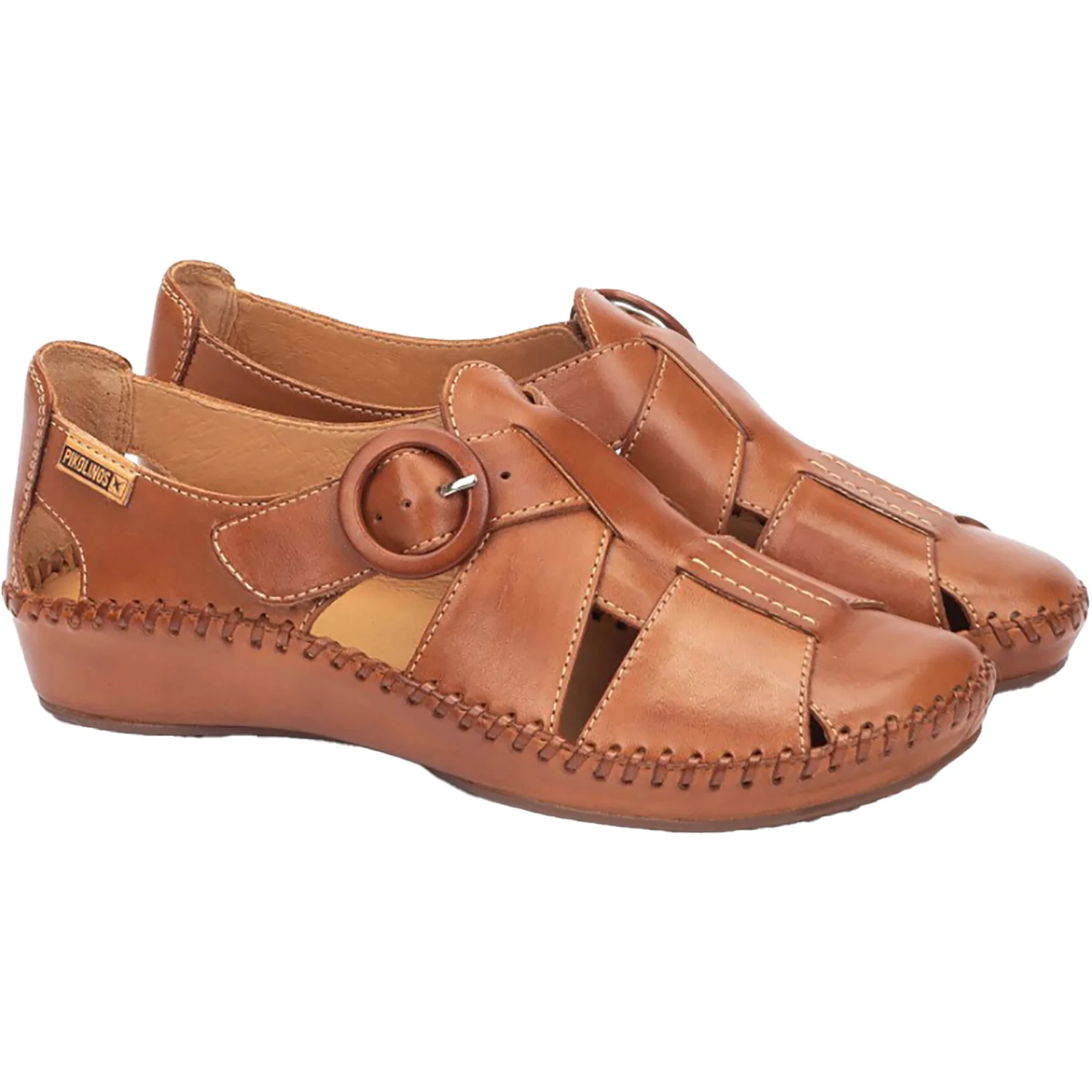 Pikolinos P Vallarta 655-0845 Women's Sandals Brandy - Image 4