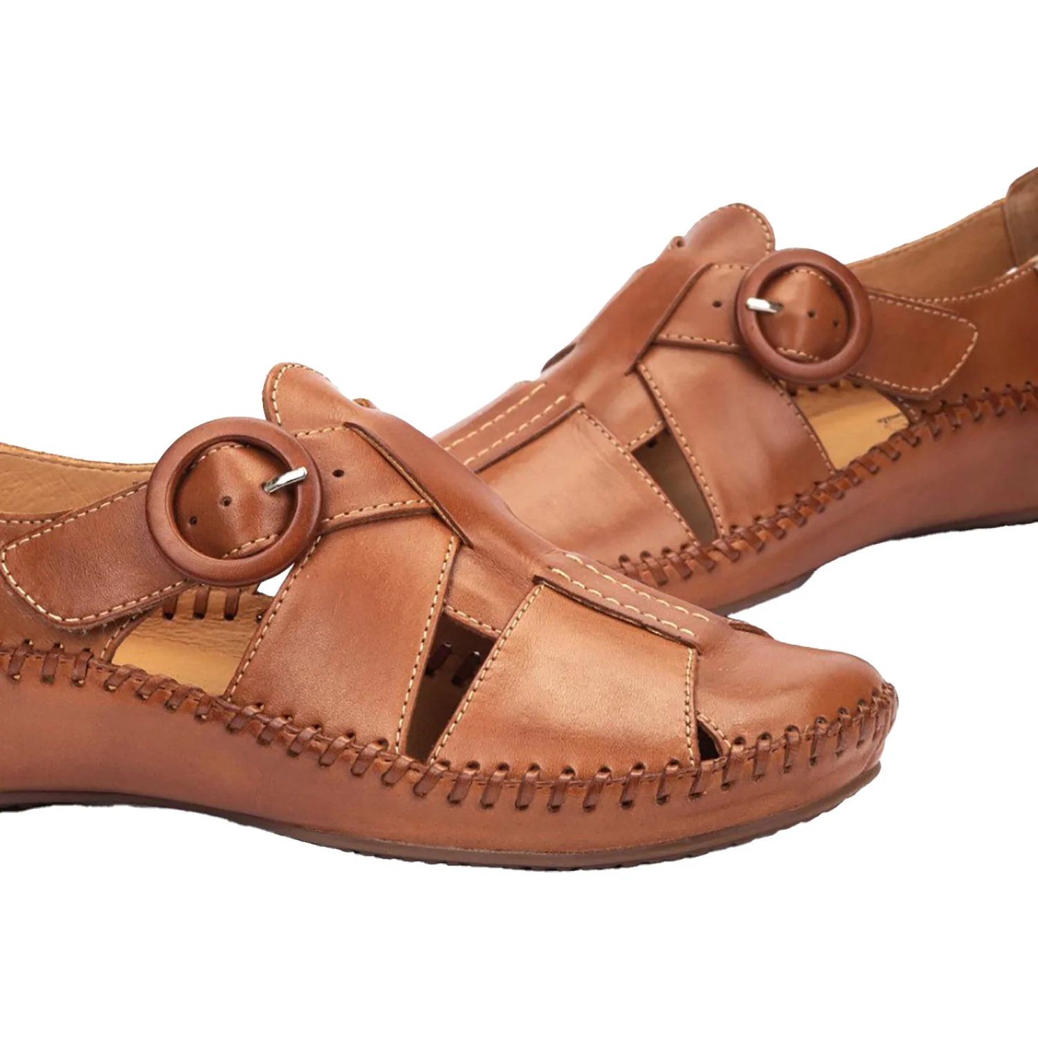 Pikolinos P Vallarta 655-0845 Women's Sandals Brandy - Image 5