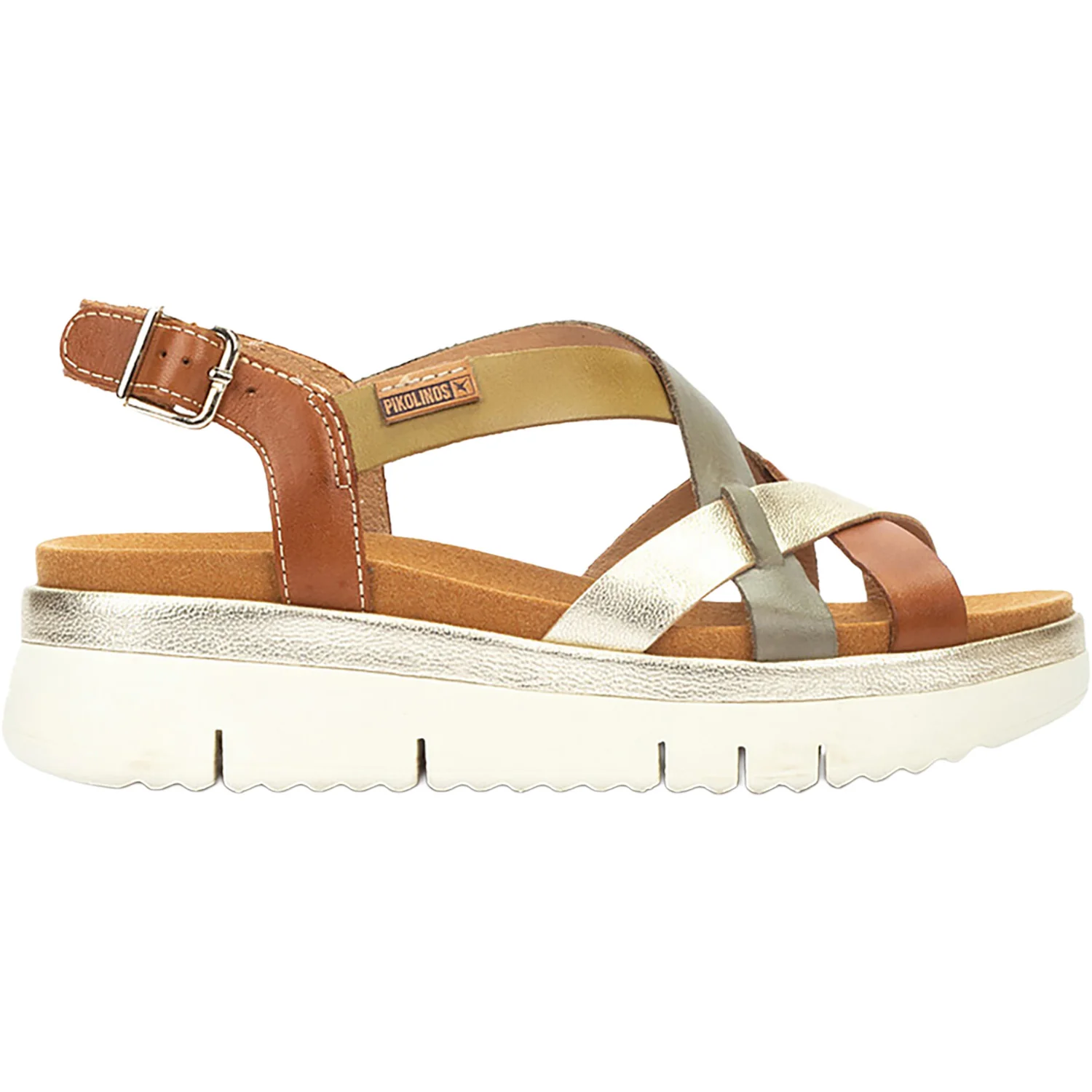 Pikolinos Palma W4N-0650C1 Women's Wedge Sandals Brandy
