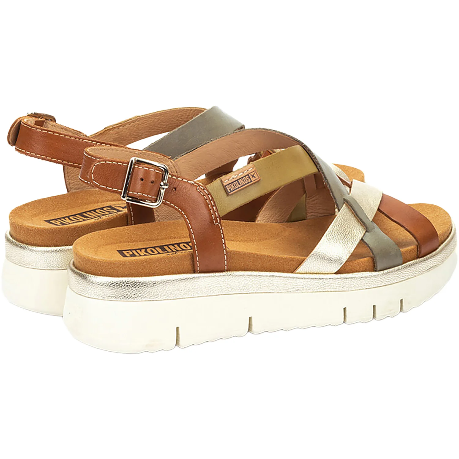 Pikolinos Palma W4N-0650C1 Women's Wedge Sandals Brandy - Image 5