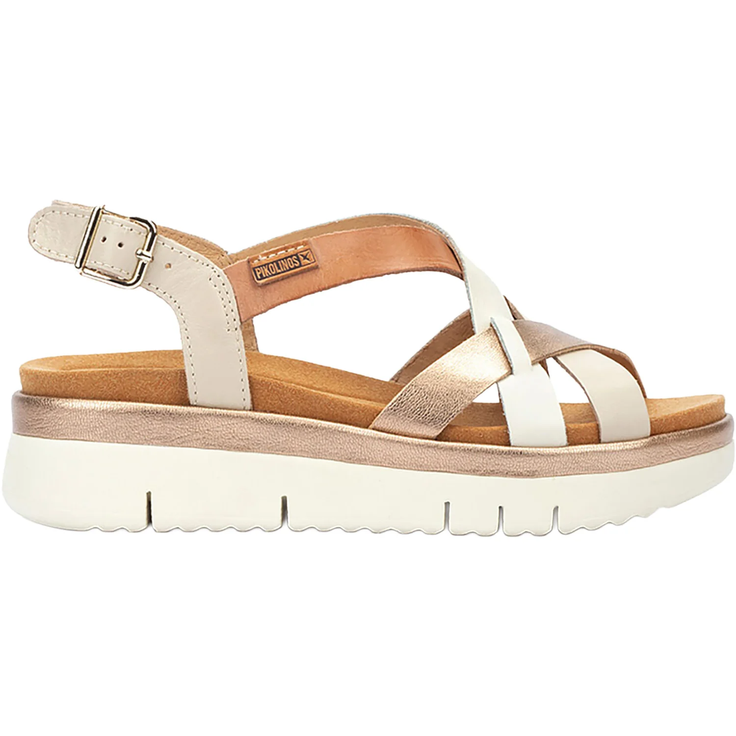 Pikolinos Palma W4N-0650C1 Women's Wedge Sandals Marfil