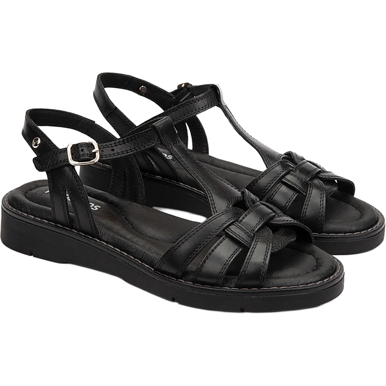 Pikolinos Roquetas W9B-0789 Women's Sandals Black - Image 4