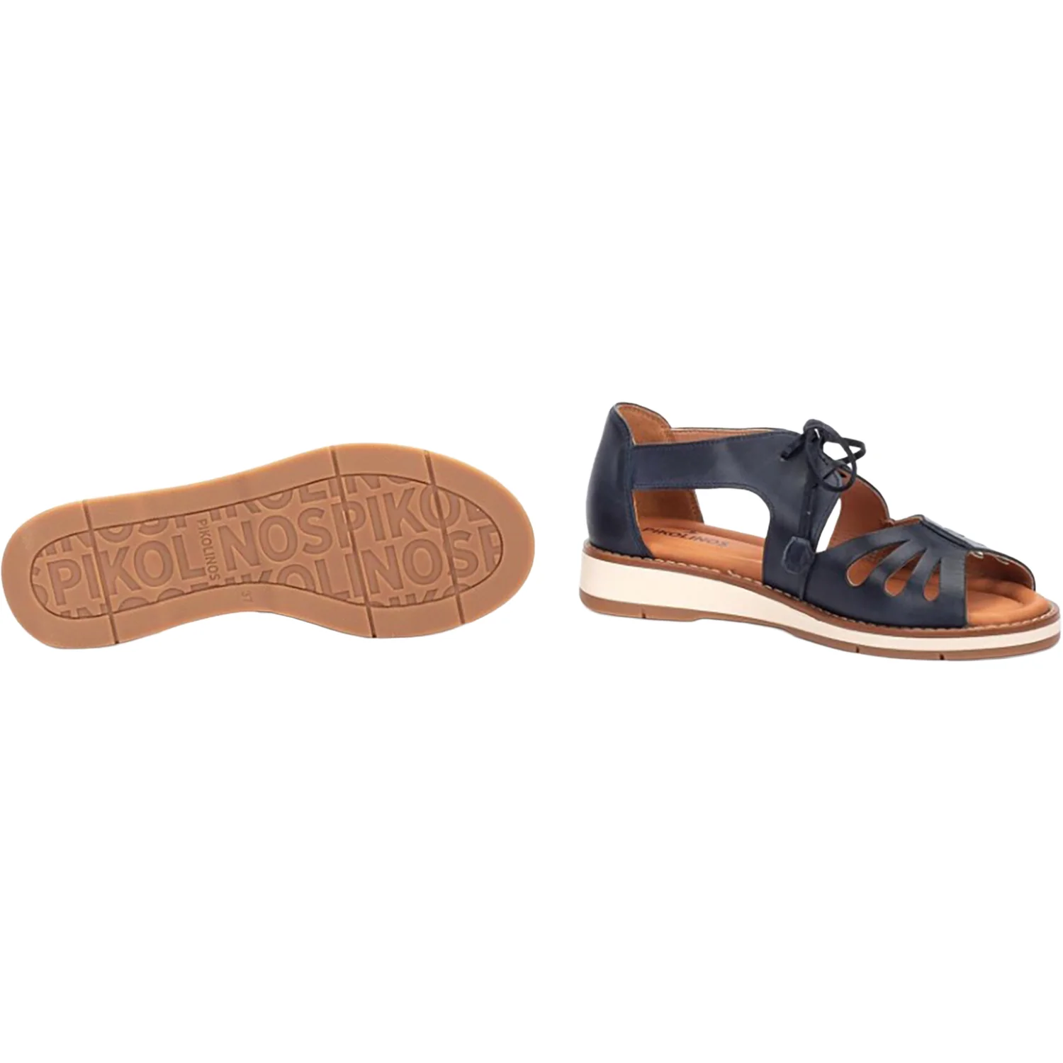 Pikolinos Roquetas W9B-0947 Women's Sandals Blue - Image 3
