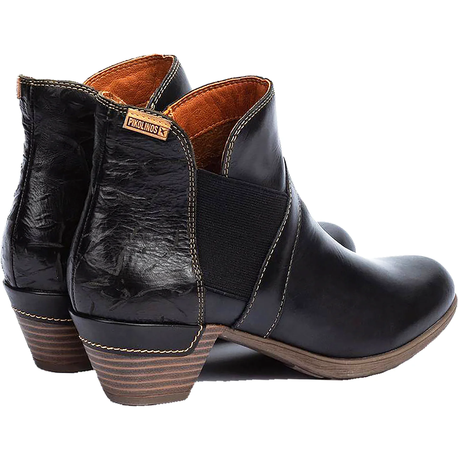 Pikolinos Rotterdam 902-8932C1 Women's Ankle Boots Black Leather - Image 3