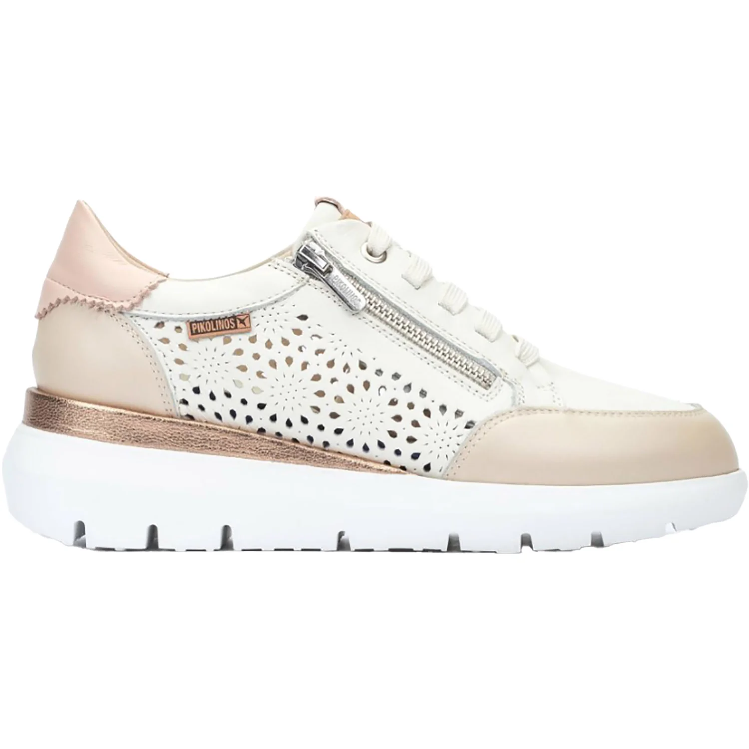 Pikolinos Ruea Women's Athletic Shoes Trainers Off White