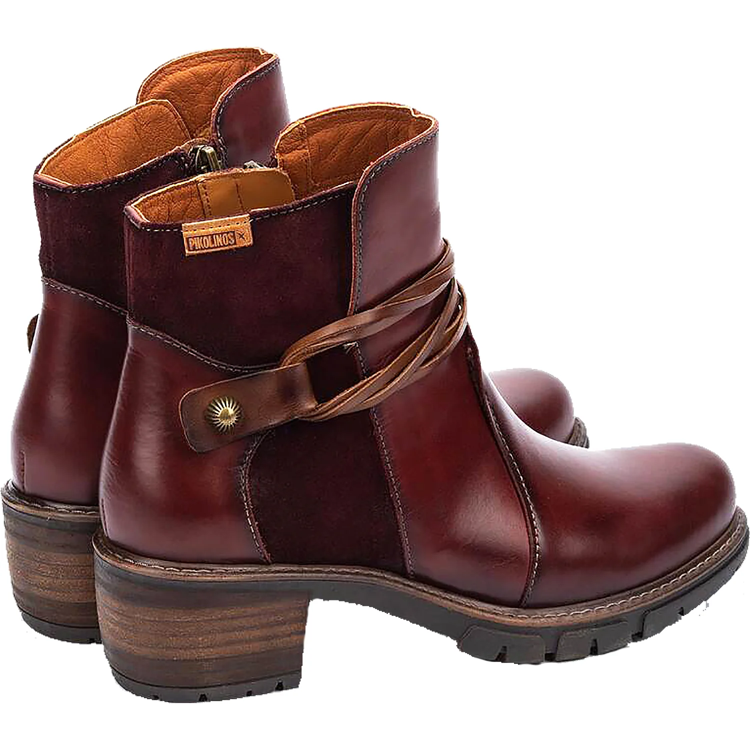 Pikolinos San Sebastian W1T-8906C2 Women's Boots Arcilla Leather - Image 3