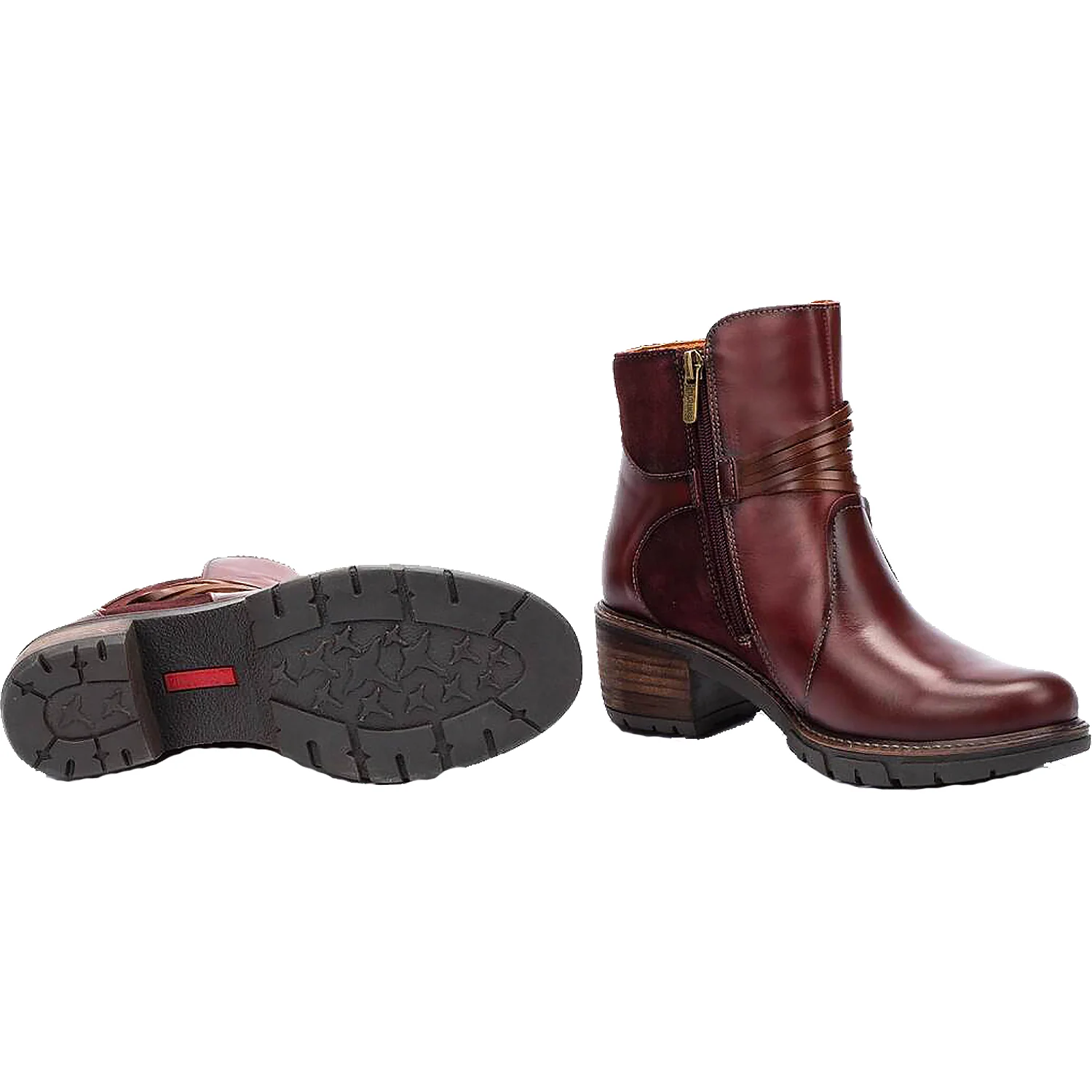 Pikolinos San Sebastian W1T-8906C2 Women's Boots Arcilla Leather - Image 4