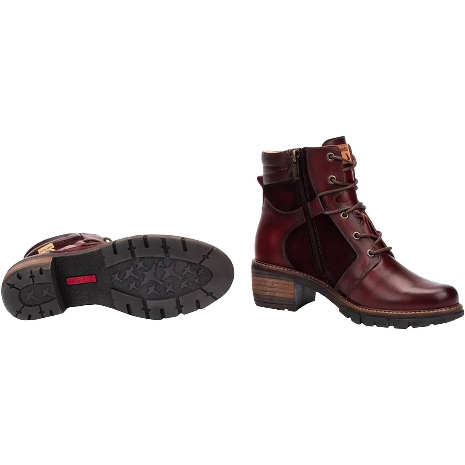 Pikolinos San Sebastian W1T-8979C1 Women's Boots Arcilla Leather - Image 2