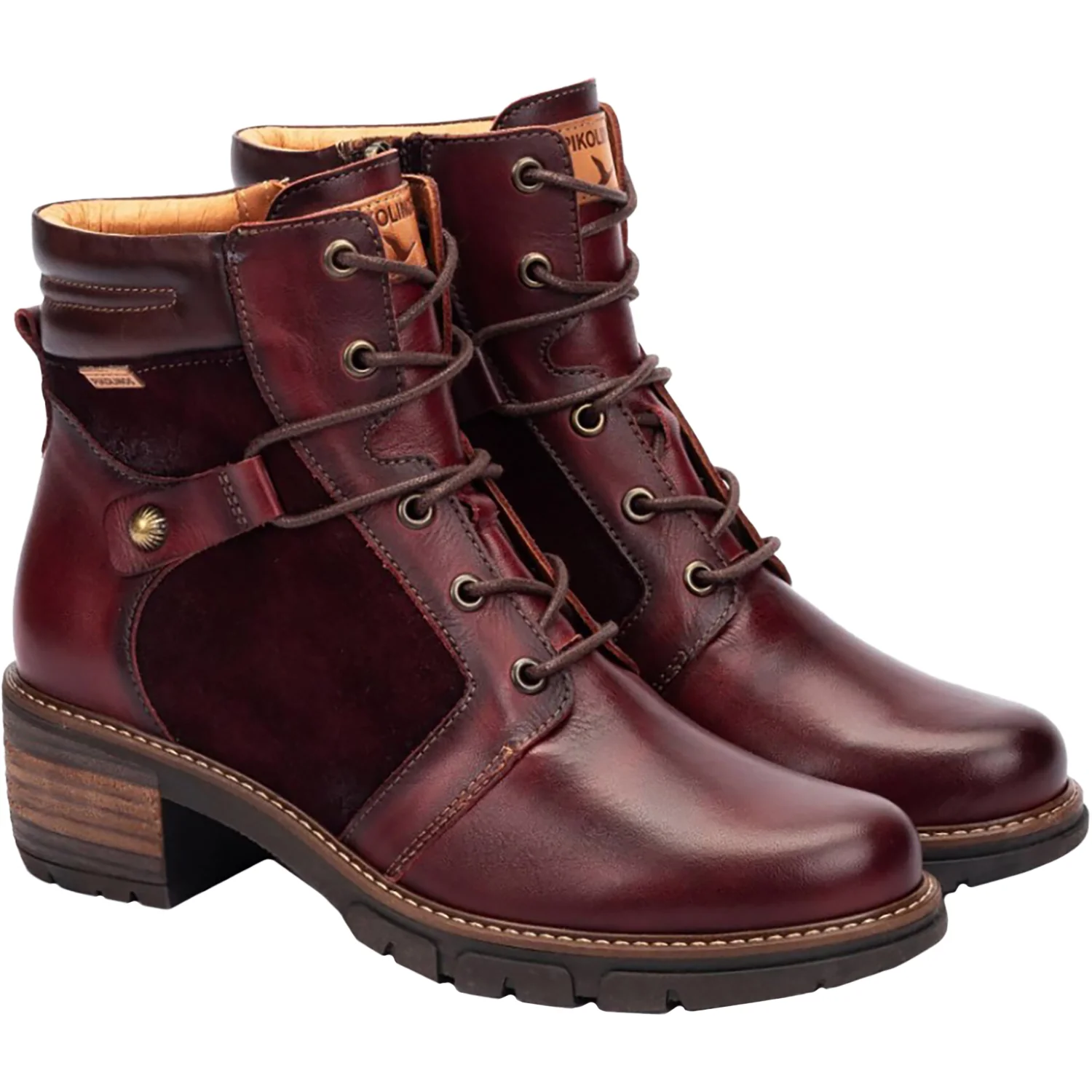 Pikolinos San Sebastian W1T-8979C1 Women's Boots Arcilla Leather - Image 3