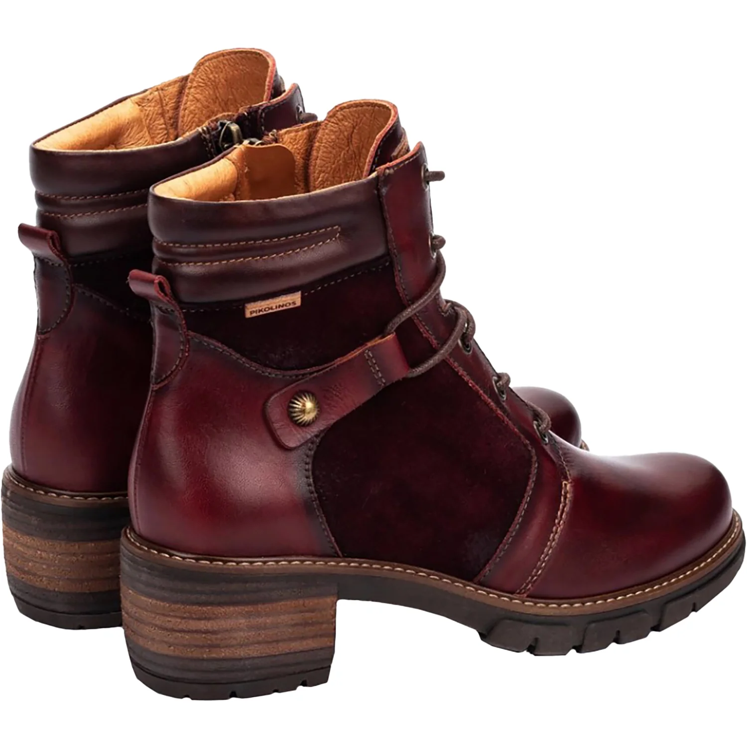 Pikolinos San Sebastian W1T-8979C1 Women's Boots Arcilla Leather - Image 4