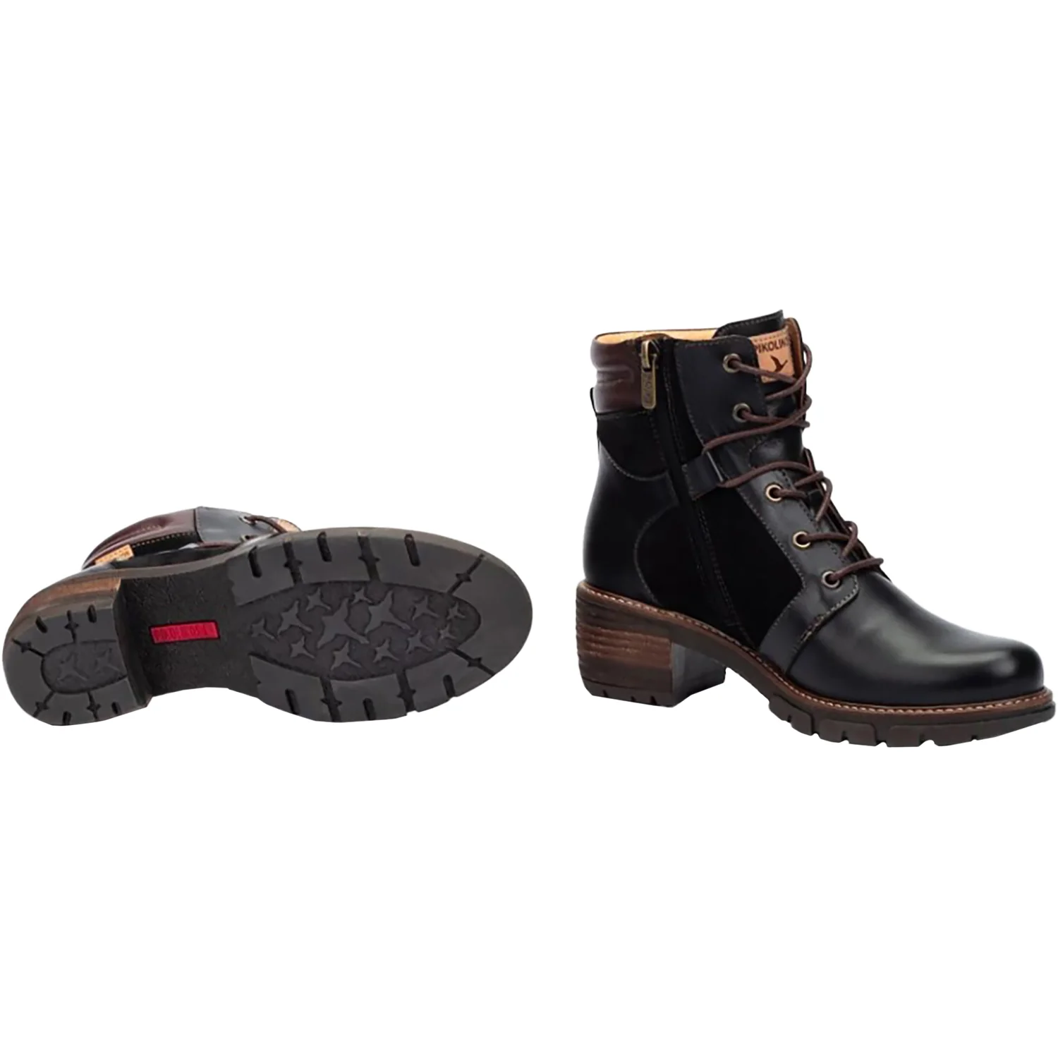 Pikolinos San Sebastian W1T-8979C1 Women's Boots Black Leather - Image 2