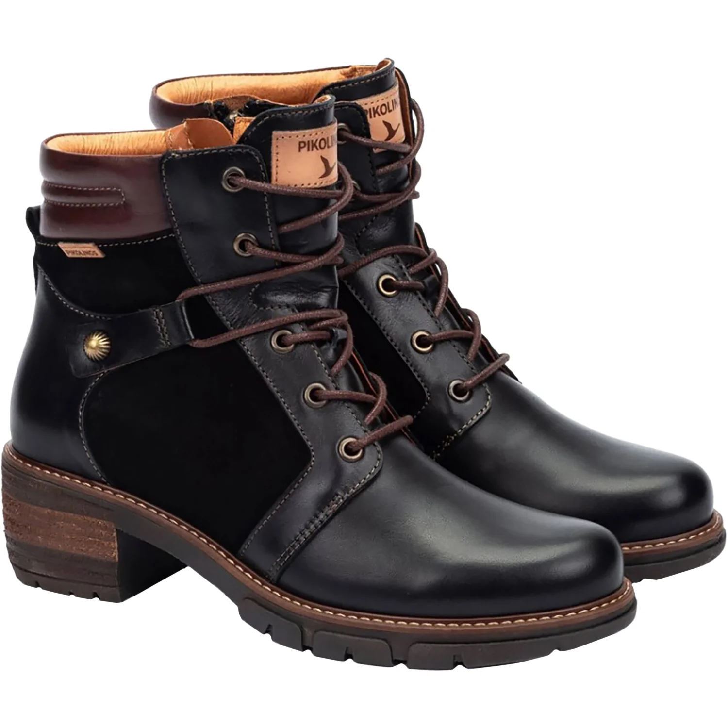 Pikolinos San Sebastian W1T-8979C1 Women's Boots Black Leather - Image 3