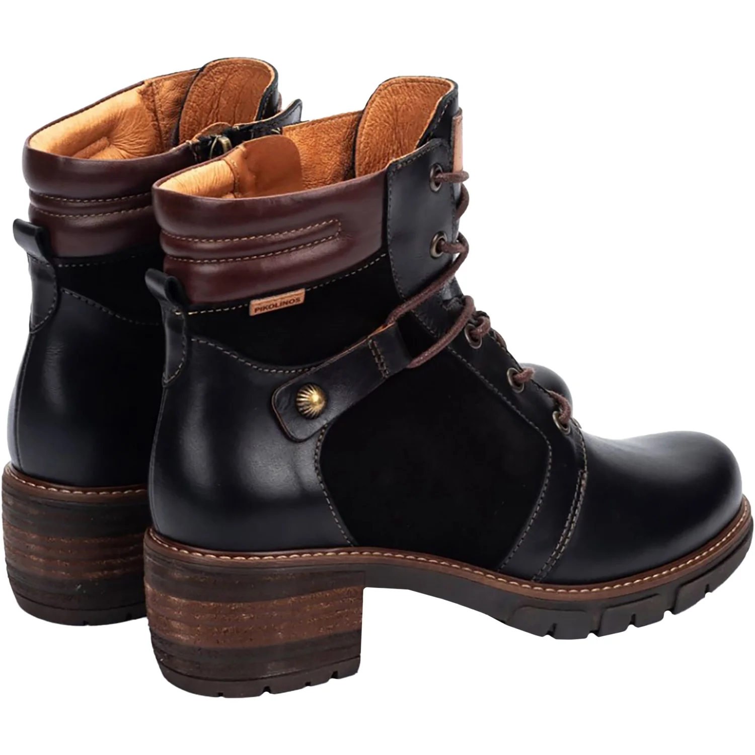 Pikolinos San Sebastian W1T-8979C1 Women's Boots Black Leather - Image 4