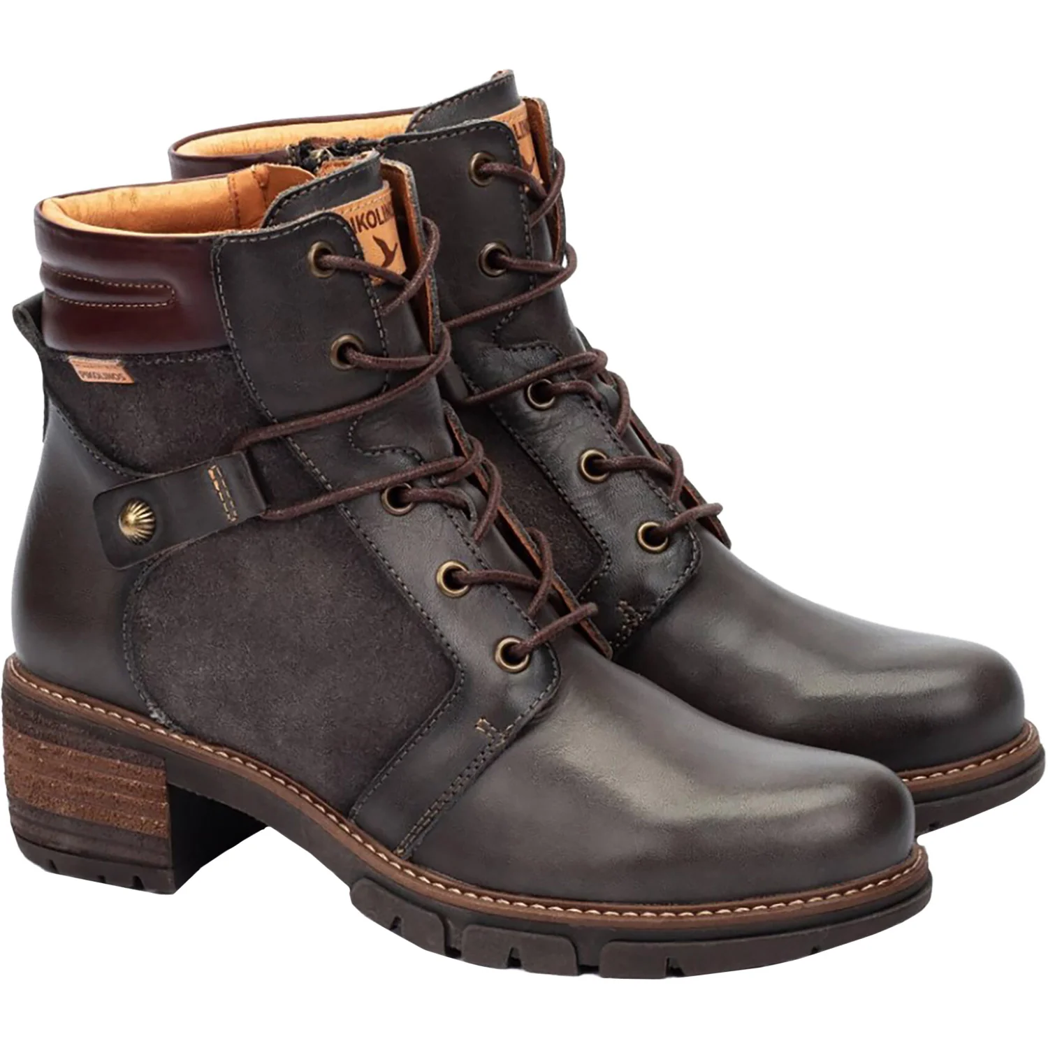 Pikolinos San Sebastian W1T-8979C1 Women's Boots Lead Leather - Image 4