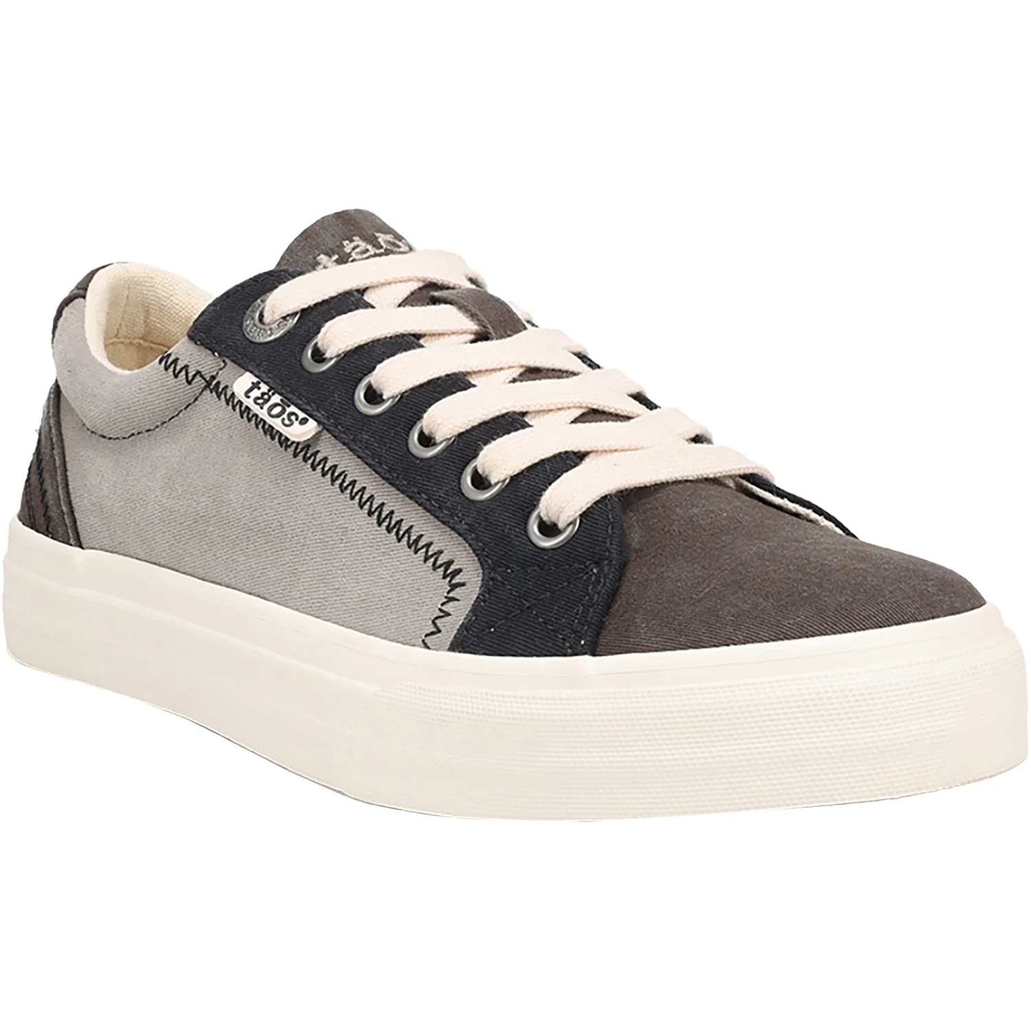 Plim Soul Women's Sporty Lace Up Shoes Black/Graphite Multi - Image 5