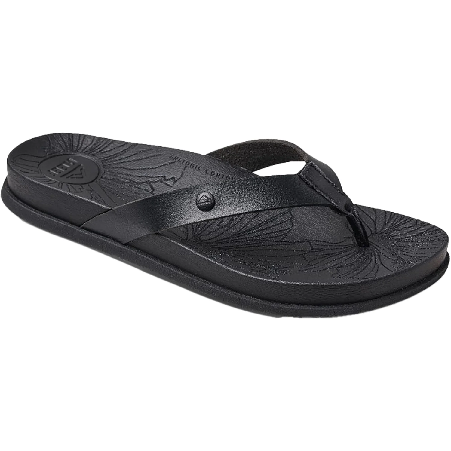 Reef Cushion Porto Cruz Women's Thong Sandals Black Night - Image 3