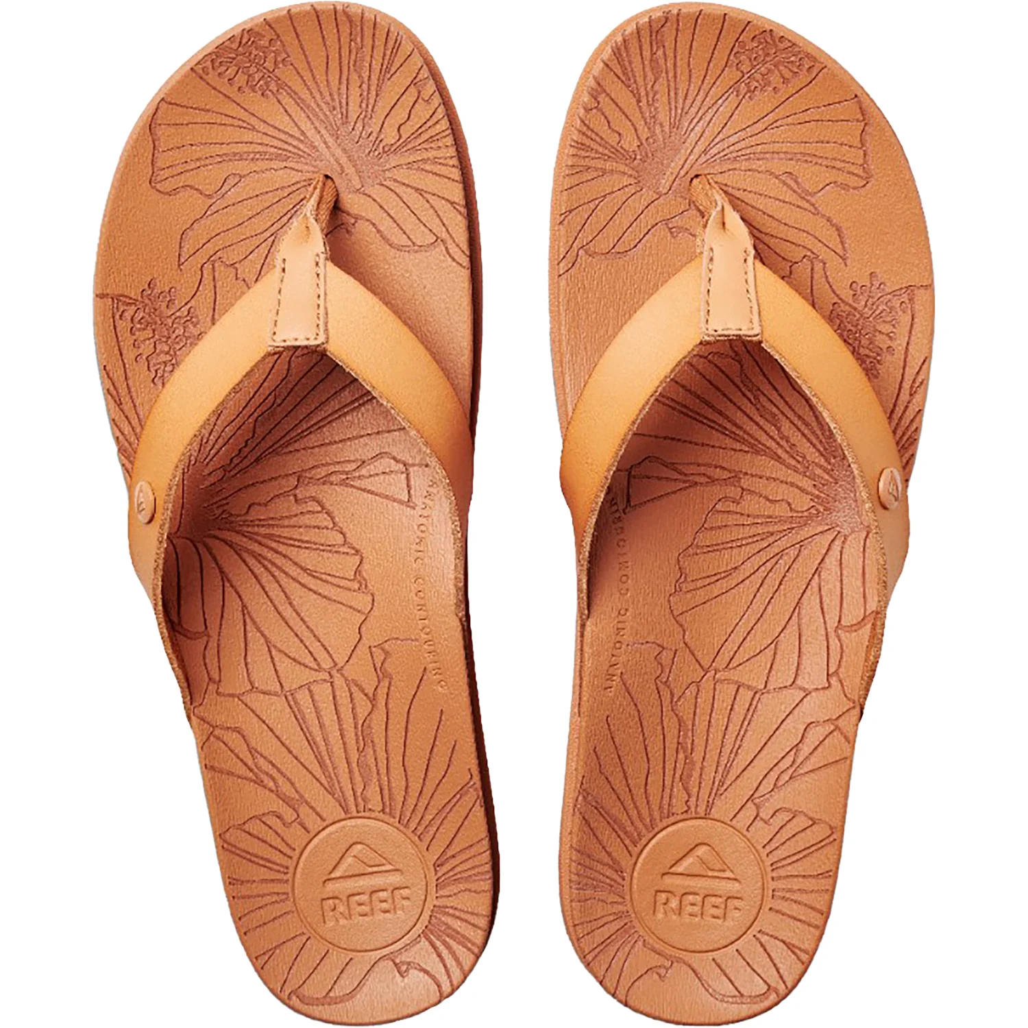 Reef Cushion Porto Cruz Women's Thong Sandals Natural - Image 2
