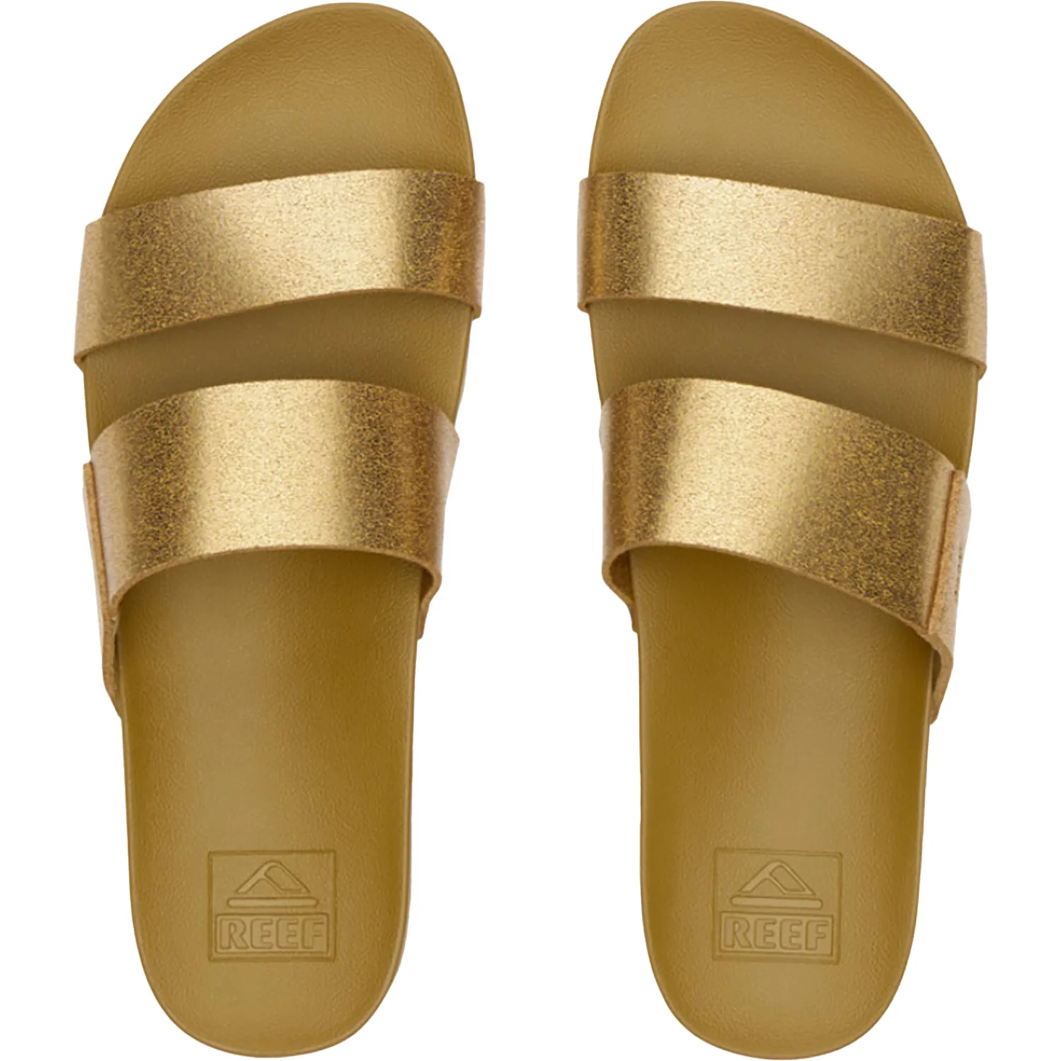 Reef Cushion Vista Women's Slide Sandals Copper/Tan Synthetic - Image 2