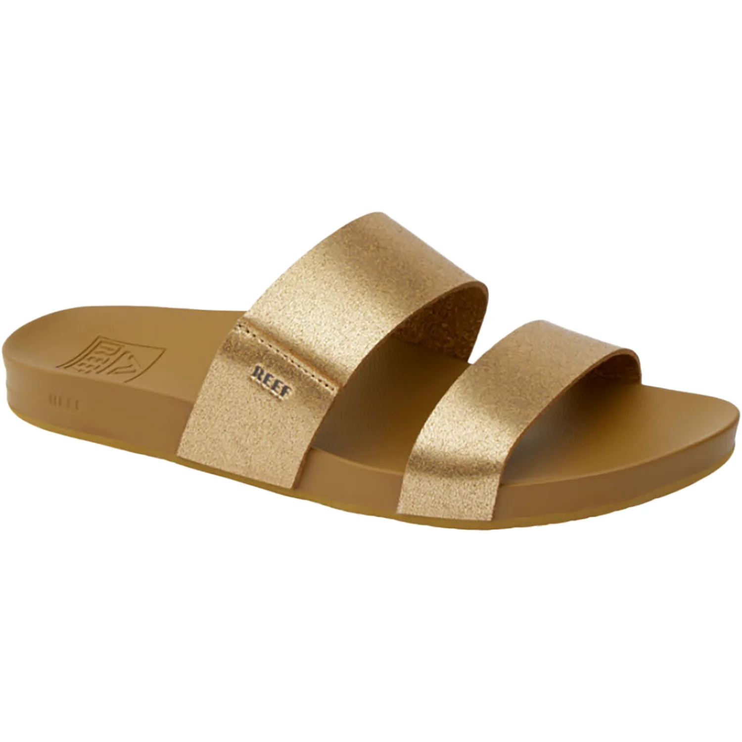 Reef Cushion Vista Women's Slide Sandals Copper/Tan Synthetic - Image 5