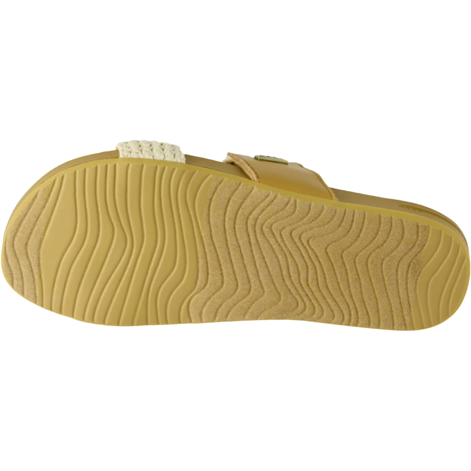 Reef Cushion Vista Women's Slide Sandals Natural Crochet Textile Synthetic - Image 4