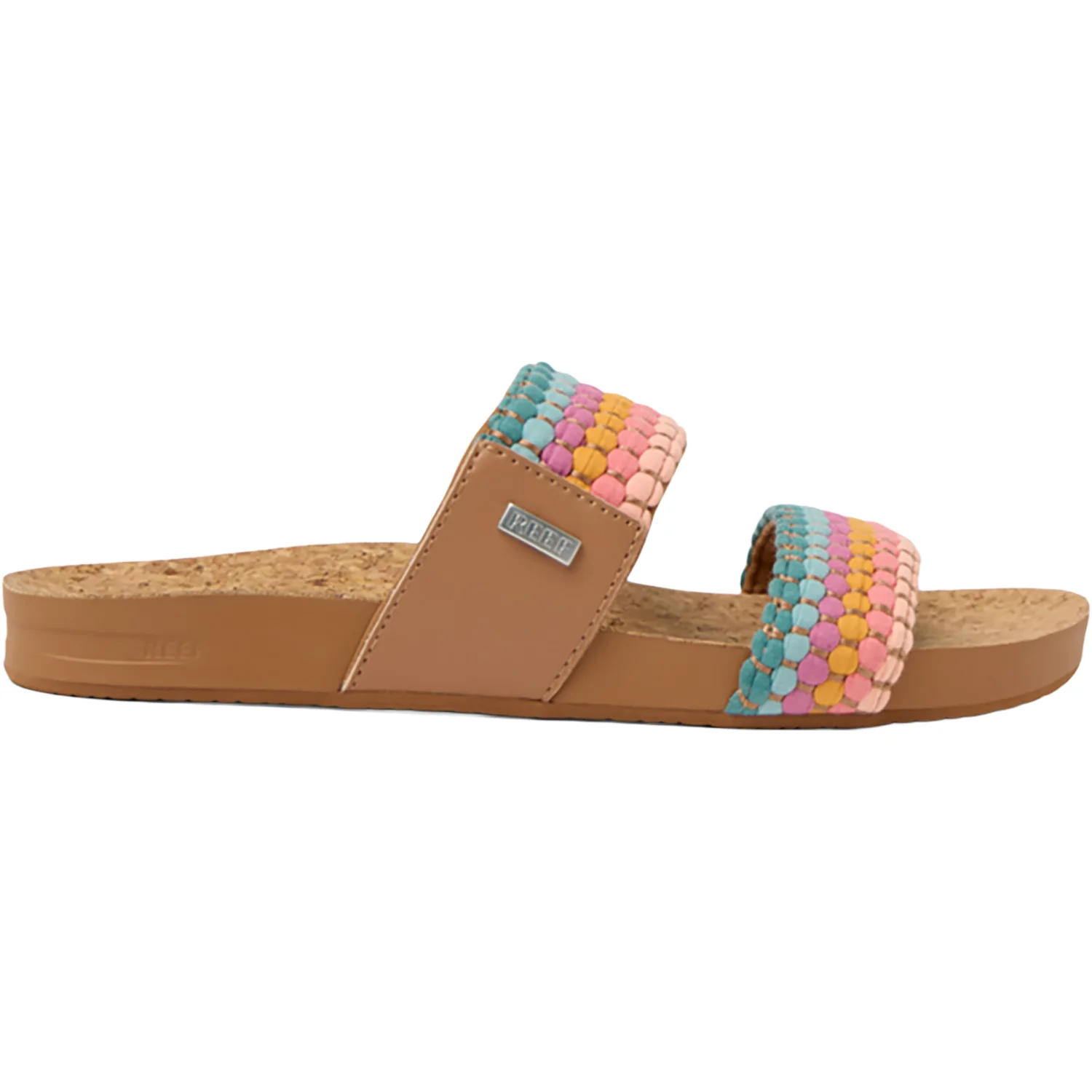 Reef Cushion Vista Women's Slide Sandals Sherbet Multi